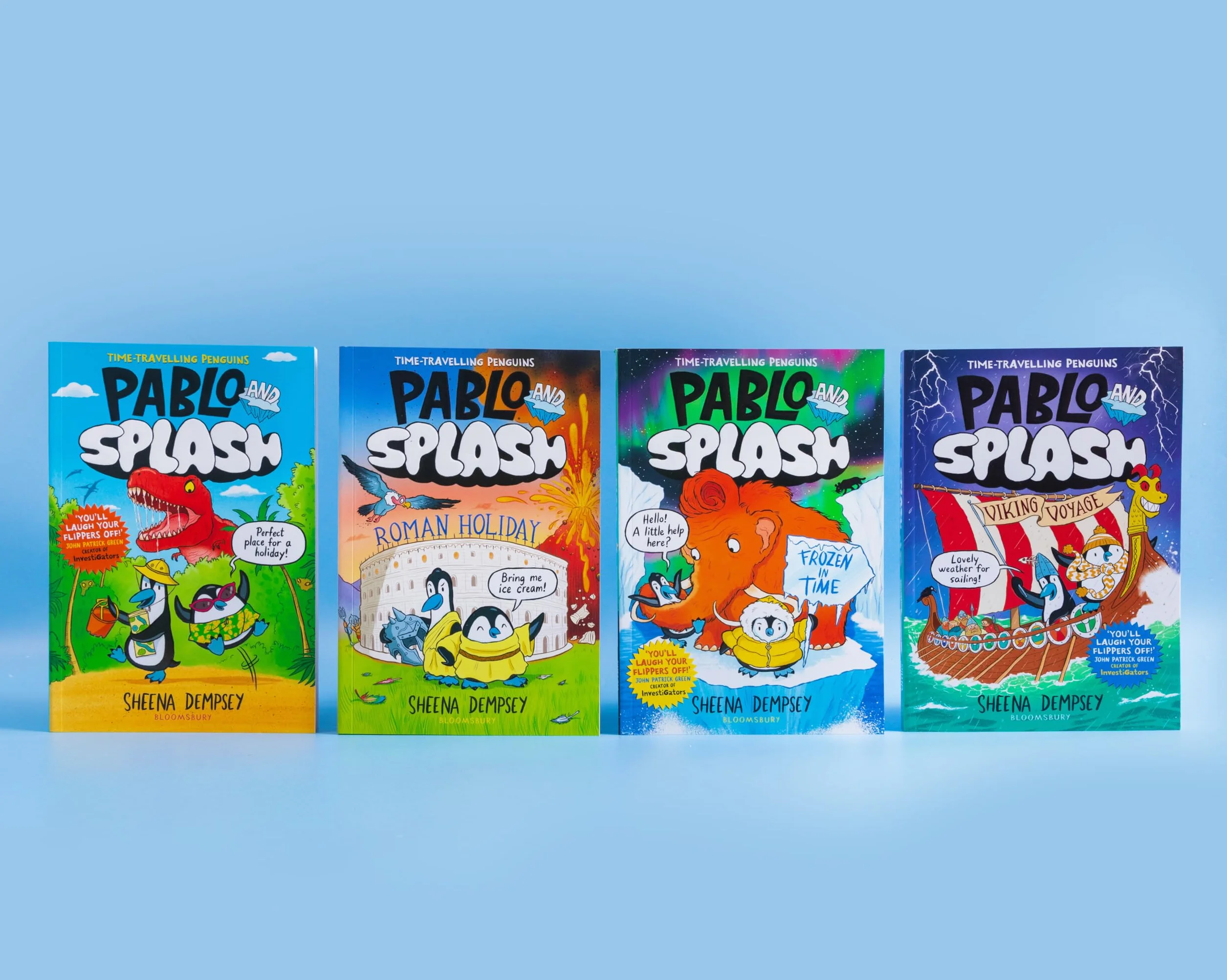 Pablo and Splash: Roman Holiday: The hilarious kids' graphic novel series about time-travelling penguins