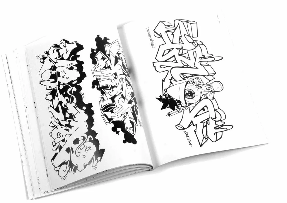 Graffiti Coloring Book /anglais