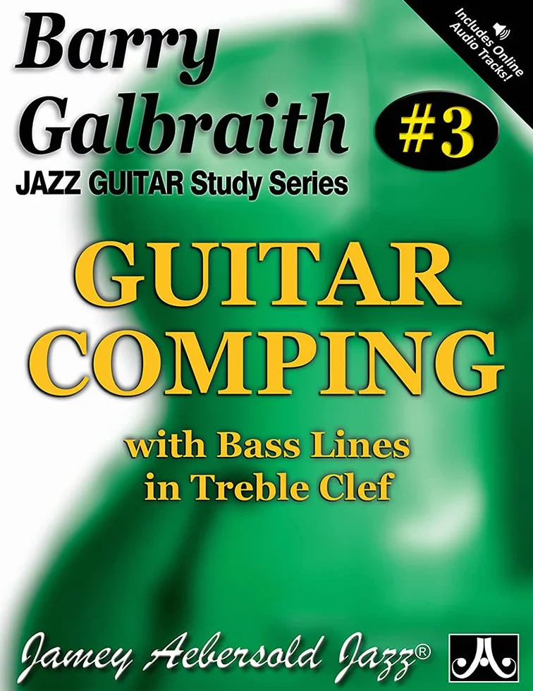 Barry Galbraith Jazz Guitar Study 3 -- Guitar Comping: With Bass Lines in Treble Clef, Book & CD