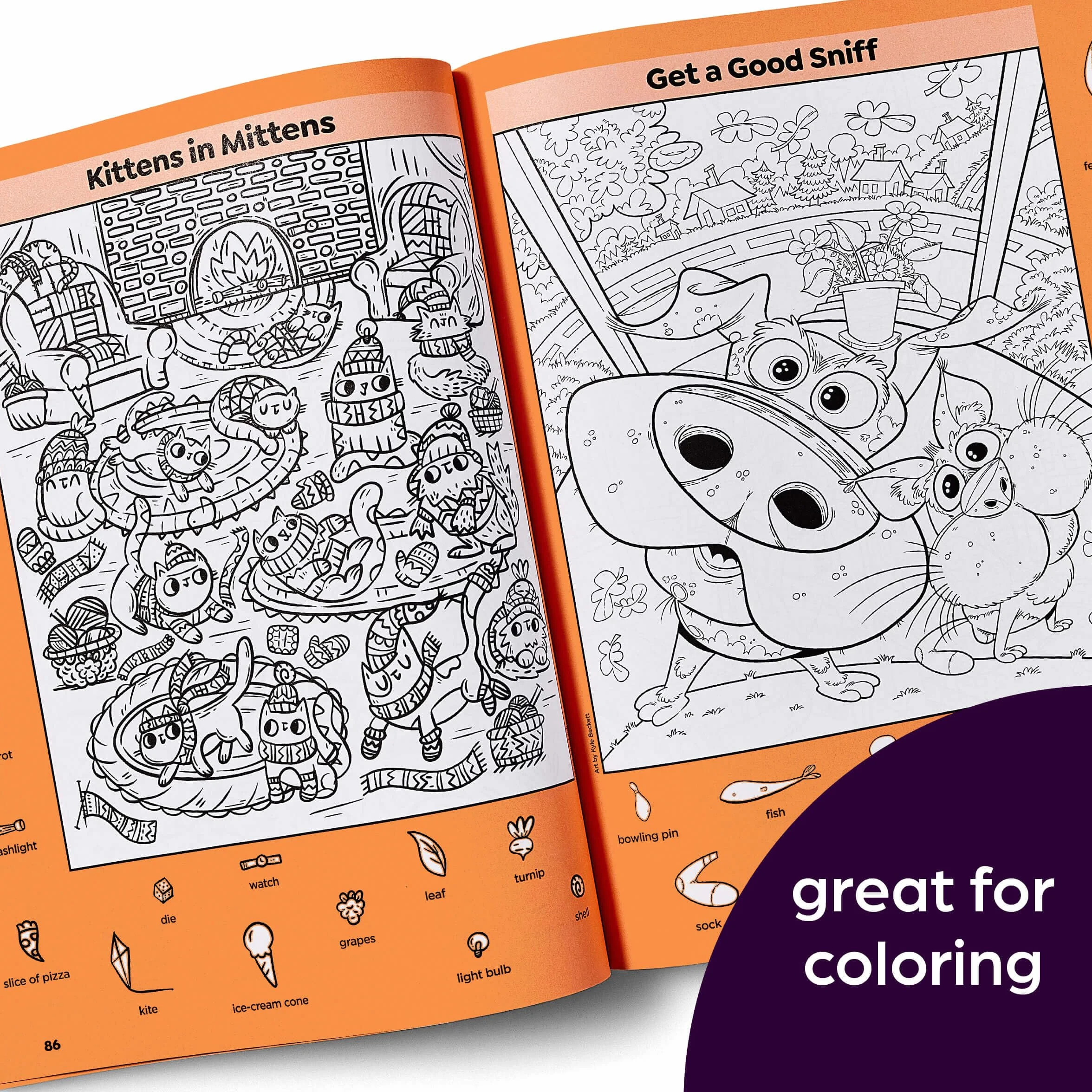 Cute Cat and Dog Puzzles: Cute Cat and Dog Puzzles (Hidden Pictures Puzzles) Cat & Dog Puzzles Activity Book for Kids with 144 Pages of Cute and Fun Puzzles, Hours of Play for Kids 6-9