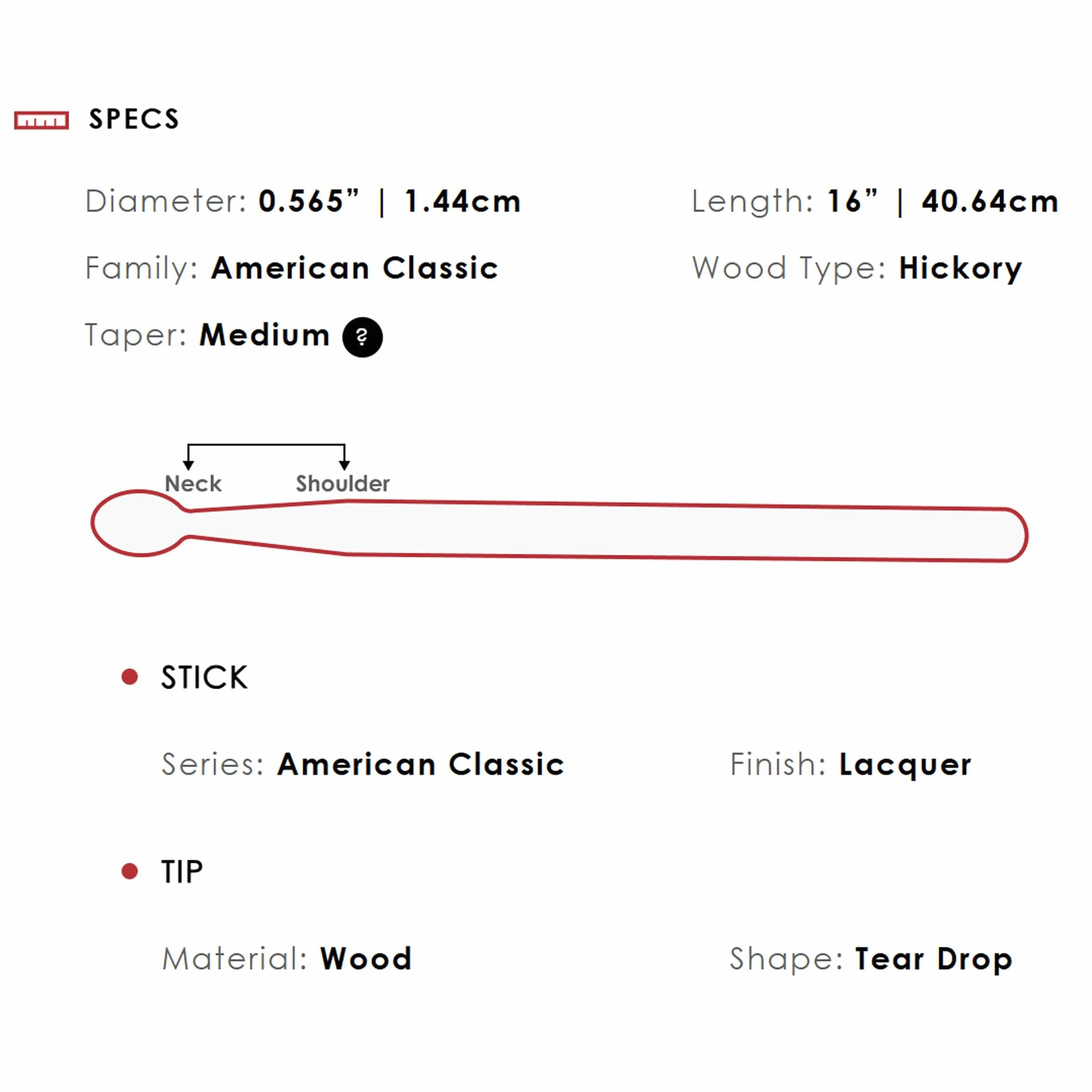 Vic Firth Zestaw pałek perkusyjnych American Classic 5A z drewnianą główką 4 za 3