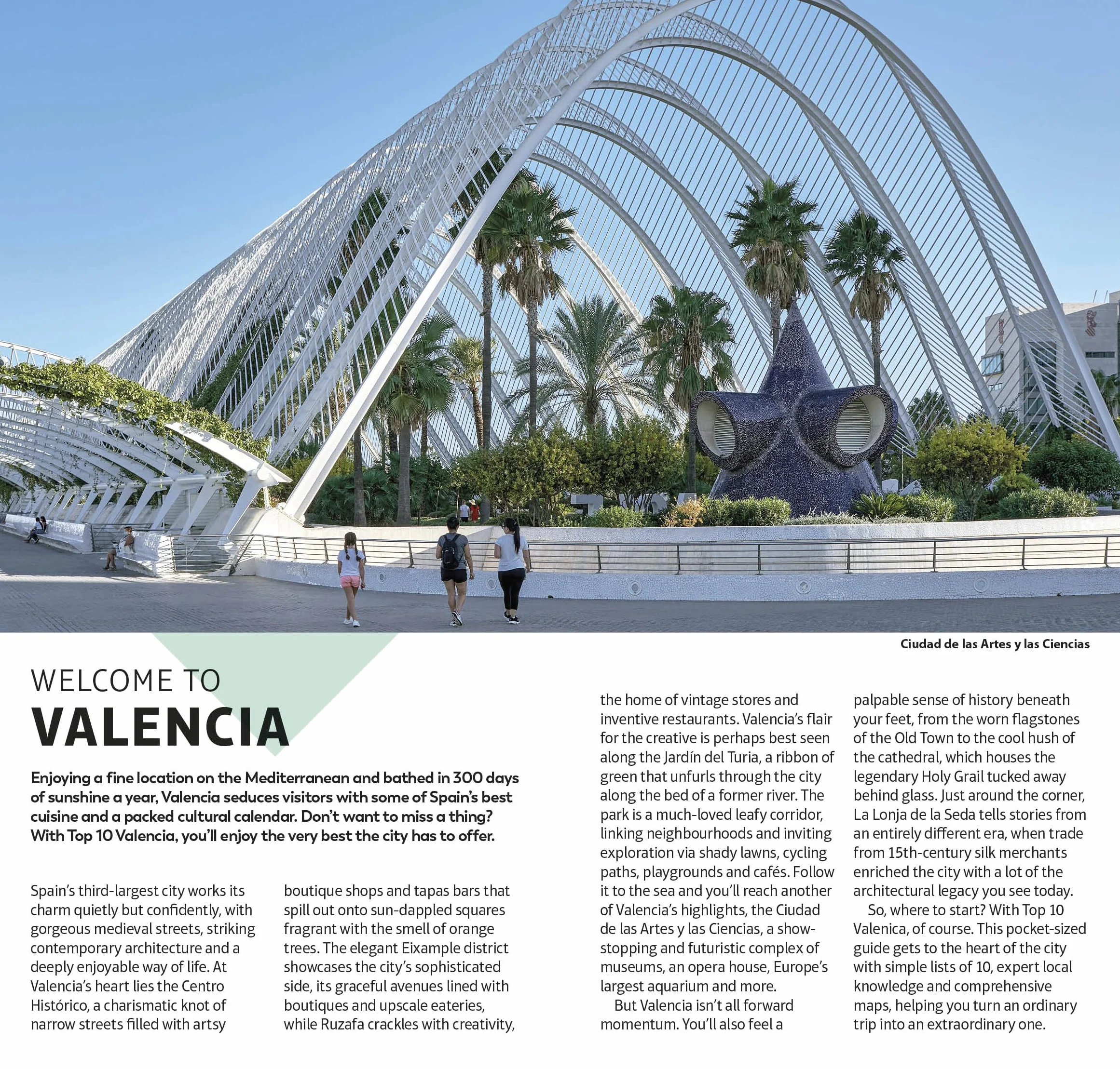 DK Top 10 Valencia: Top 10 lists for your perfect trip, plus an all-weather folded map
