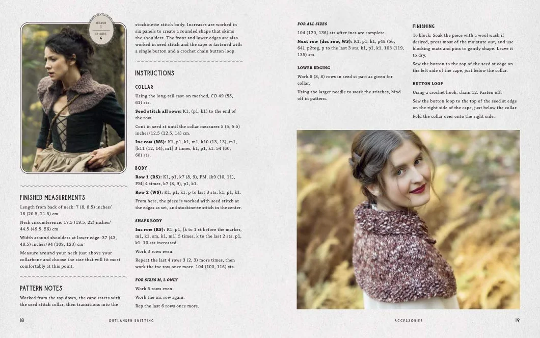 Outlander Knitting: The Official Book of 20 Knits Inspired by the Hit Series