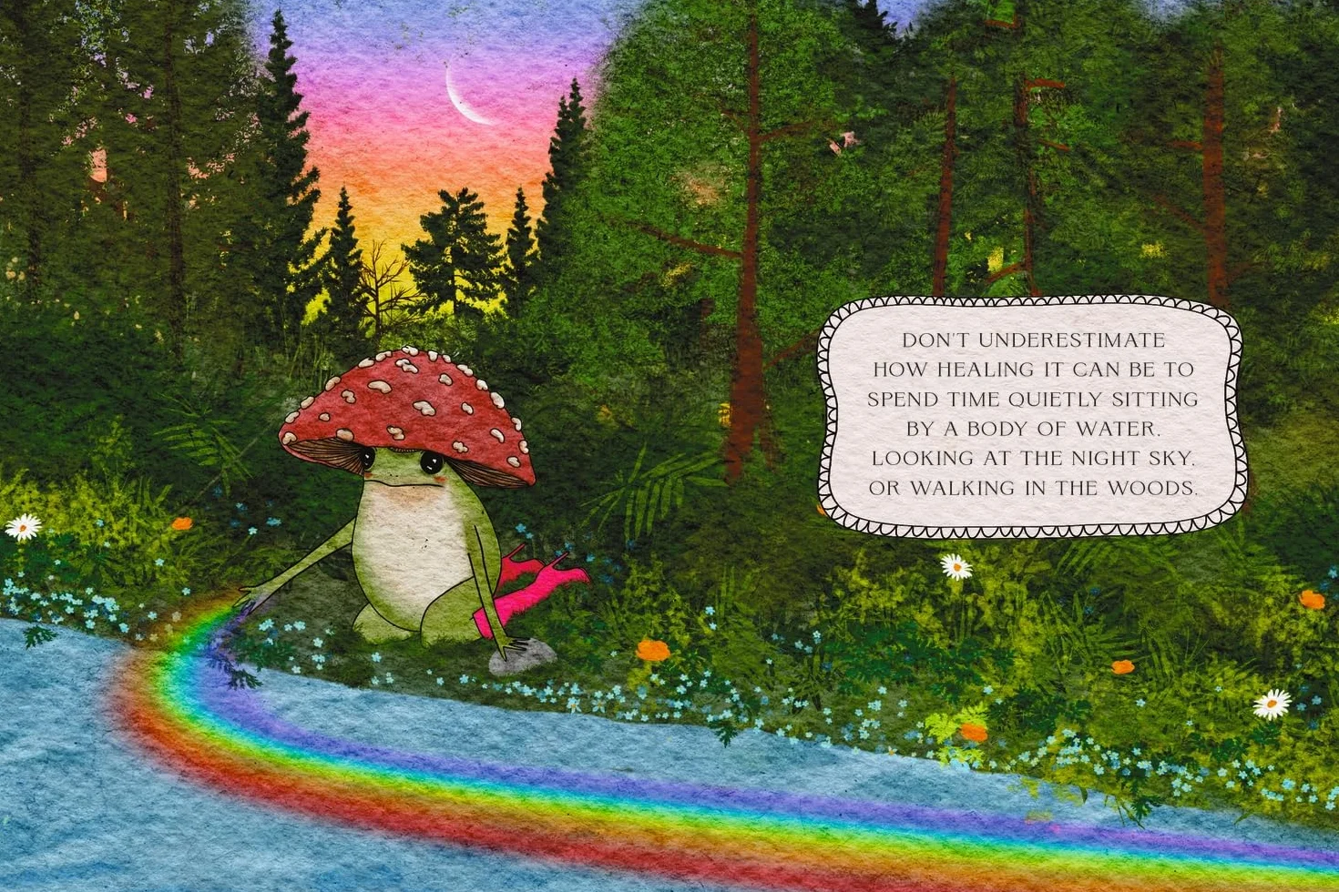 The Little Frog's Guide to Life: Love, Advice and Inspiration for Every Day from the Internet's Beloved Mushroom Frog