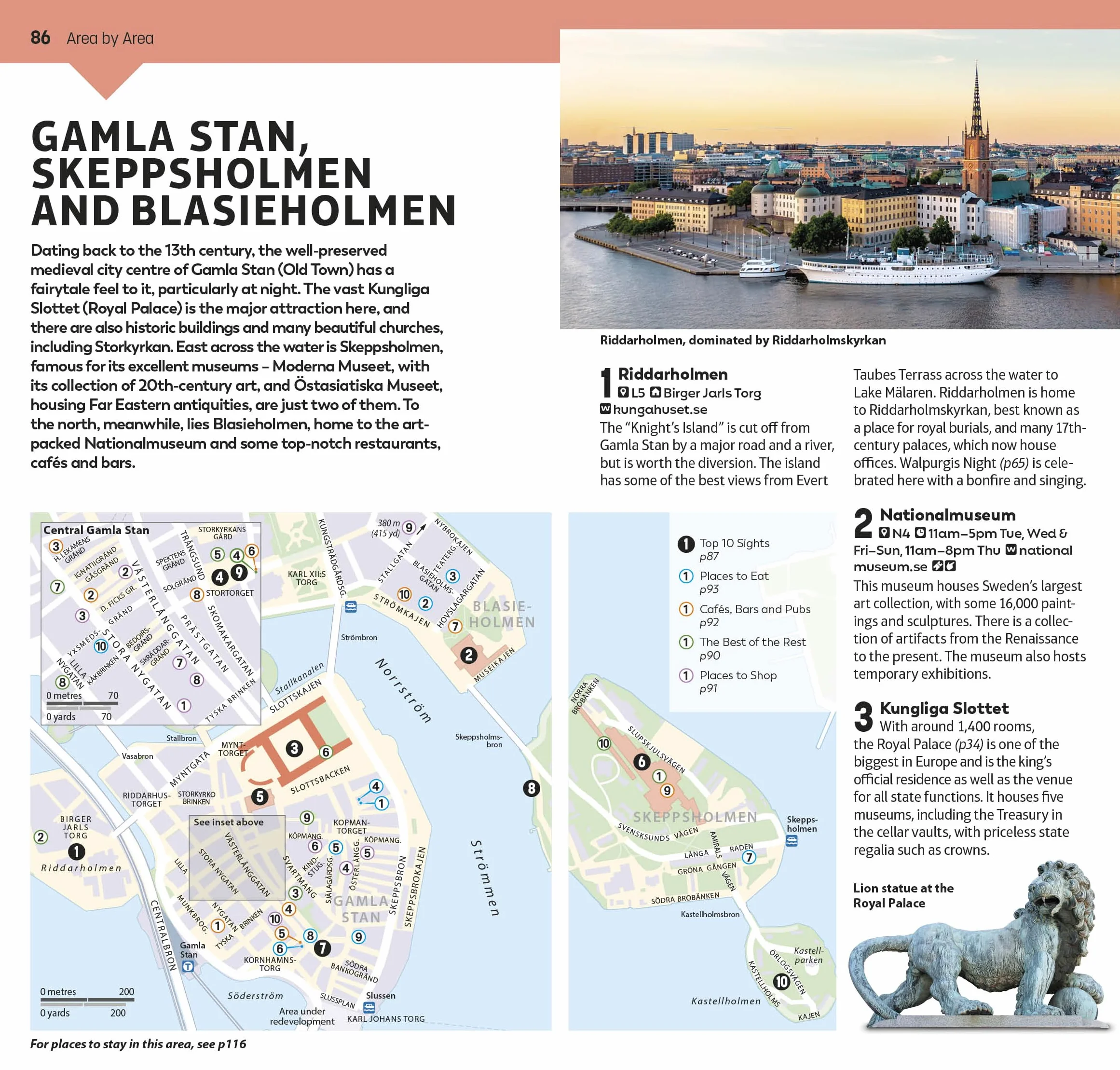 DK Top 10 Stockholm: Top 10 lists for your perfect trip, plus an all-weather folded map