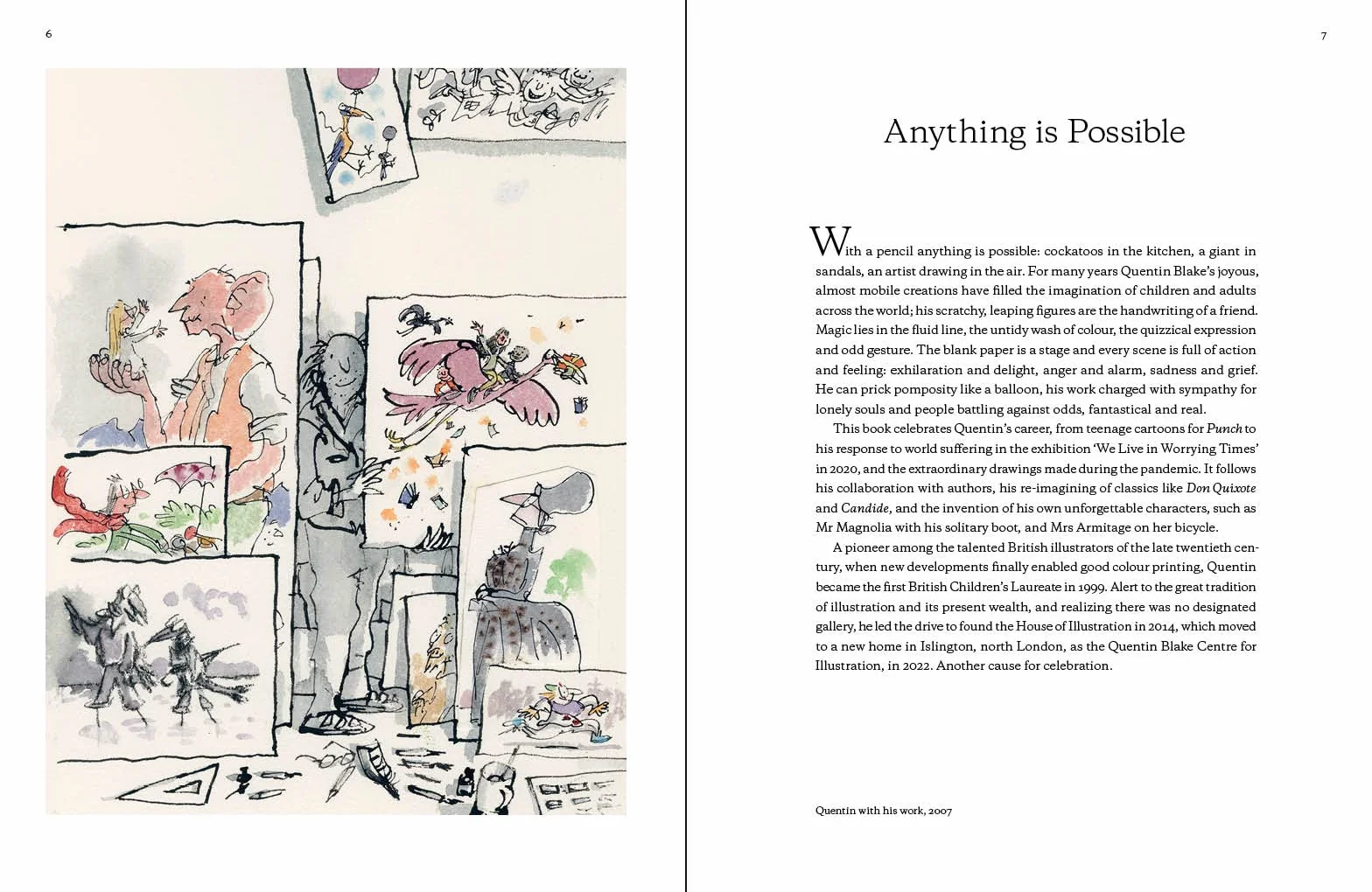 The Quentin Blake Book /anglais: With More Than 300 Illustrations