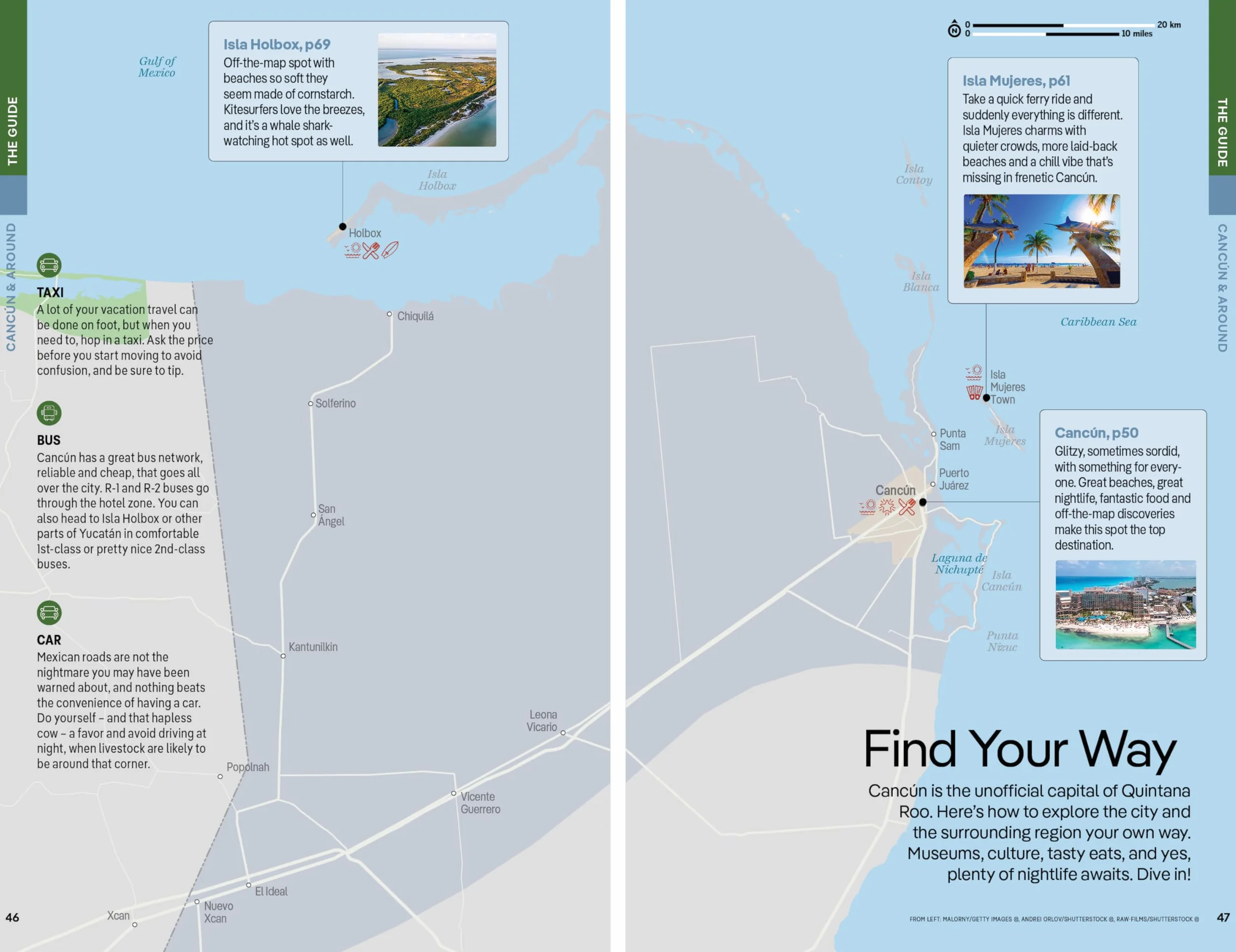 Cancun Cozumel Yucatan 10ed Anglais Perfect for Exploring Top Sights Taking Roads Less Travelled