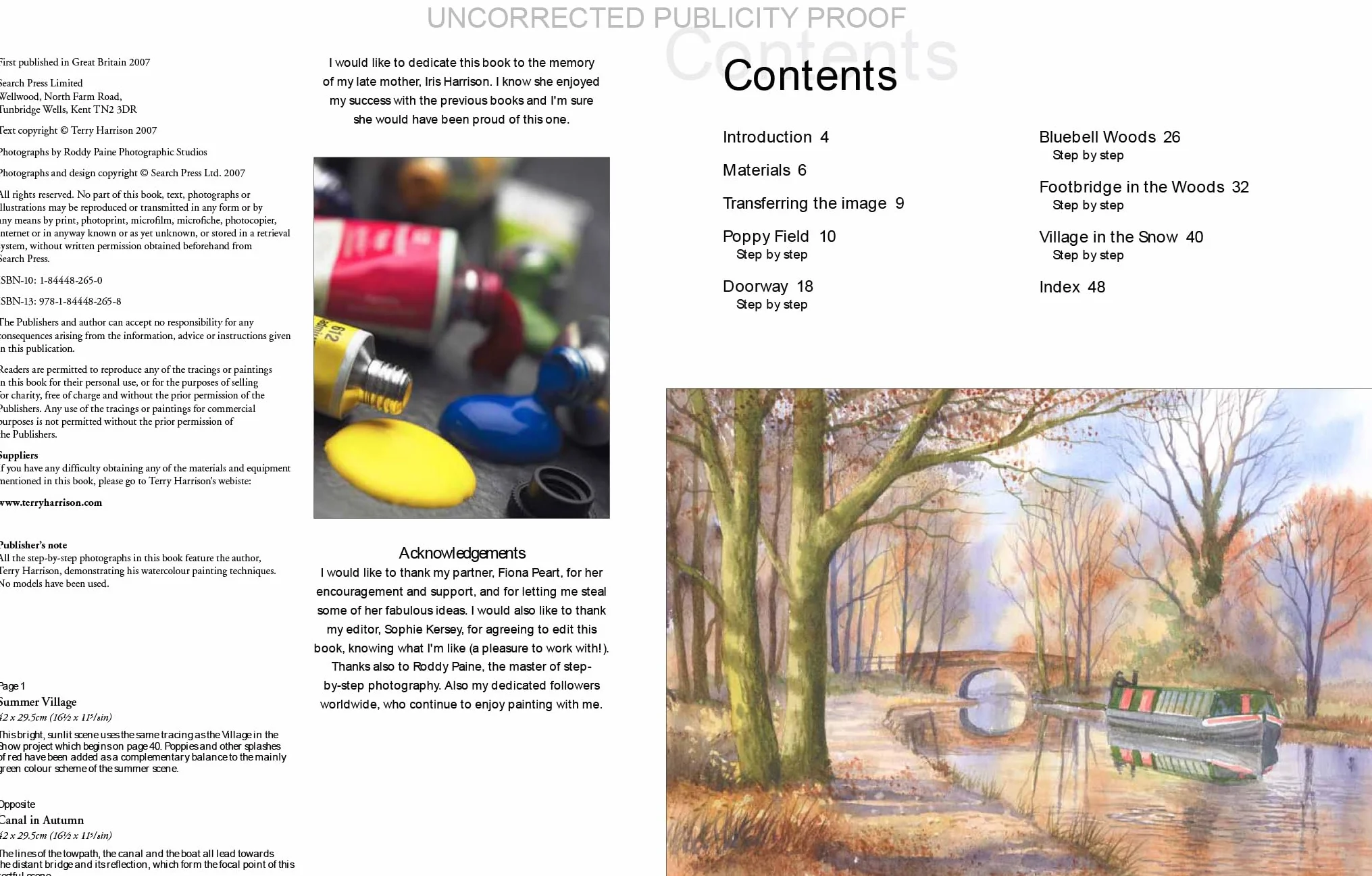 Watercolour Landscapes: Ready to Paint Watercolour Landscapes
