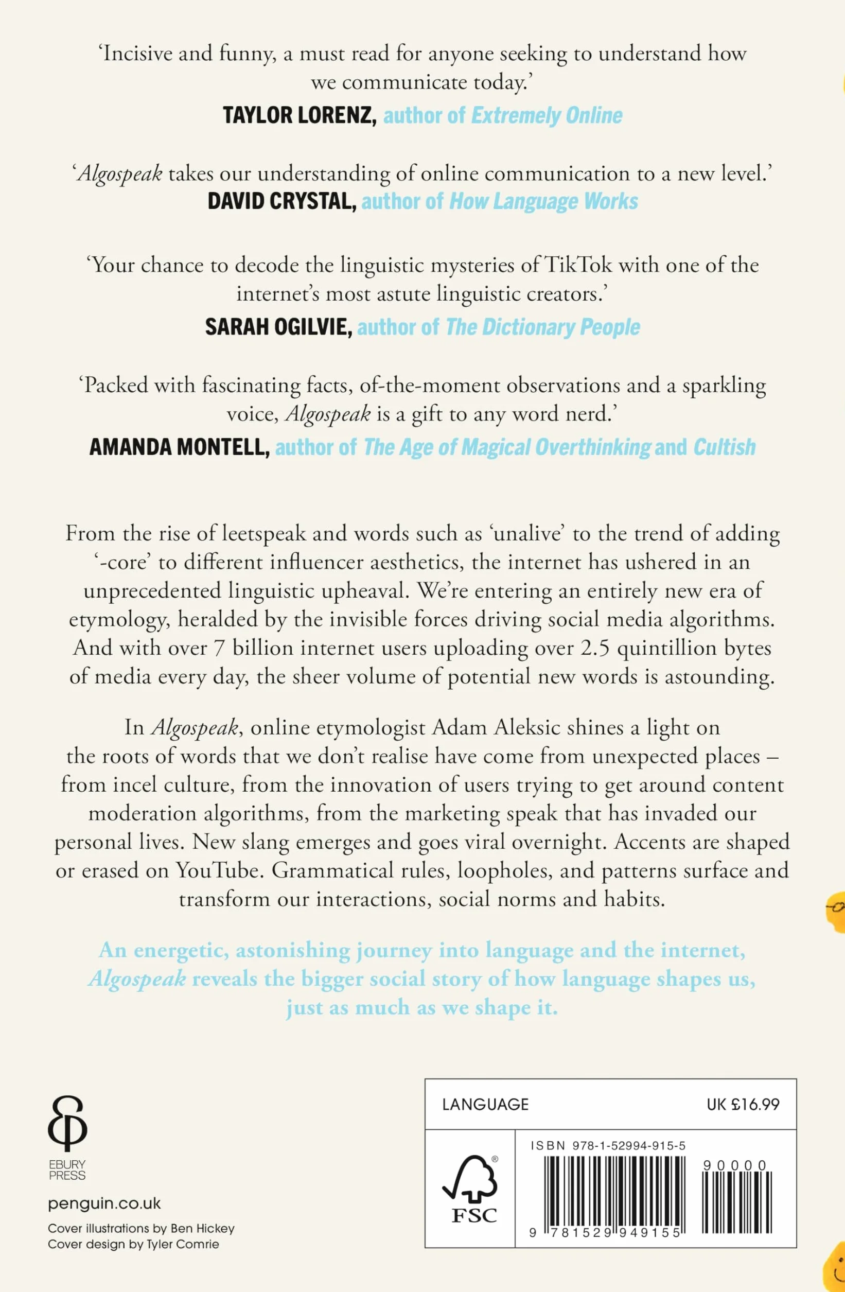 Algospeak: How Social Media is Transforming the Future of Language - The New York Times Bestseller