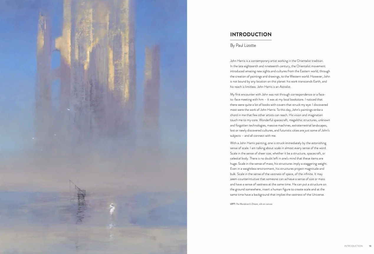 The Art of John Harris: Volume II - Into the Blue: 2