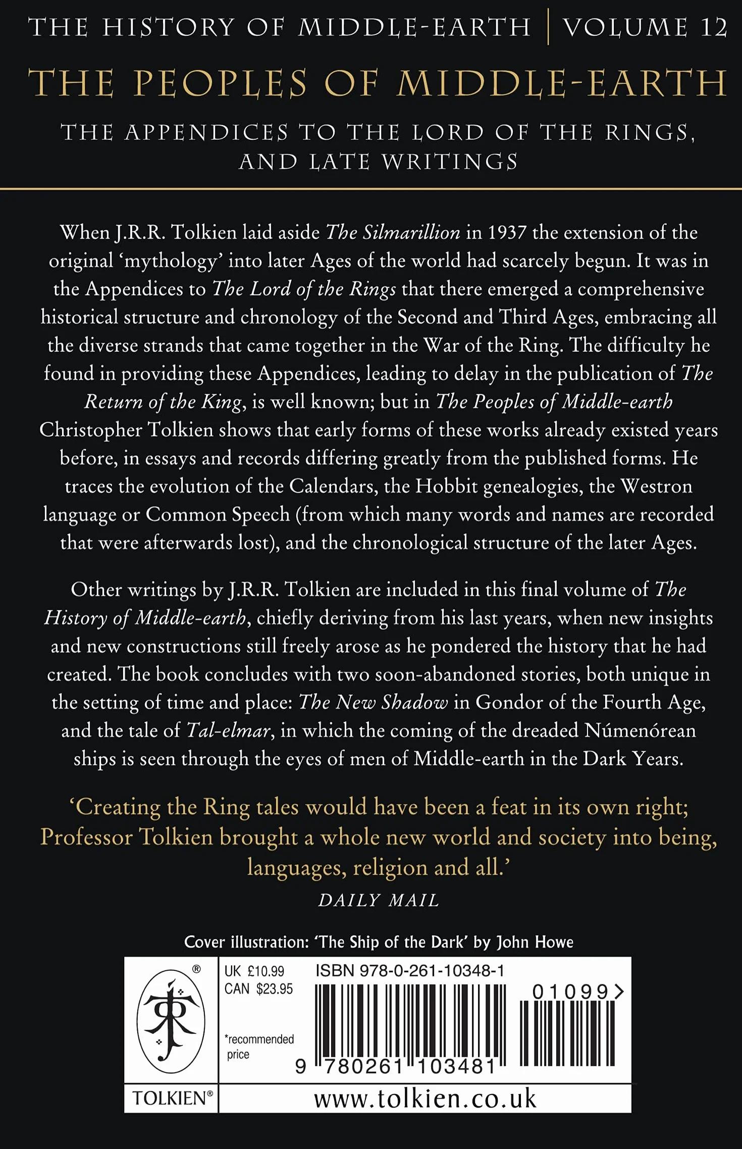 The Peoples of Middle-earth: Book 12