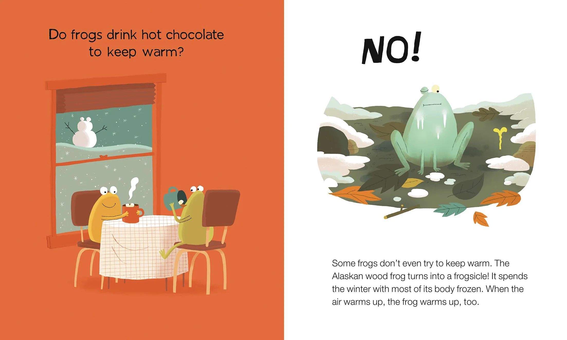 Do Frogs Drink Hot Chocolate?: How Animals Keep Warm: 1