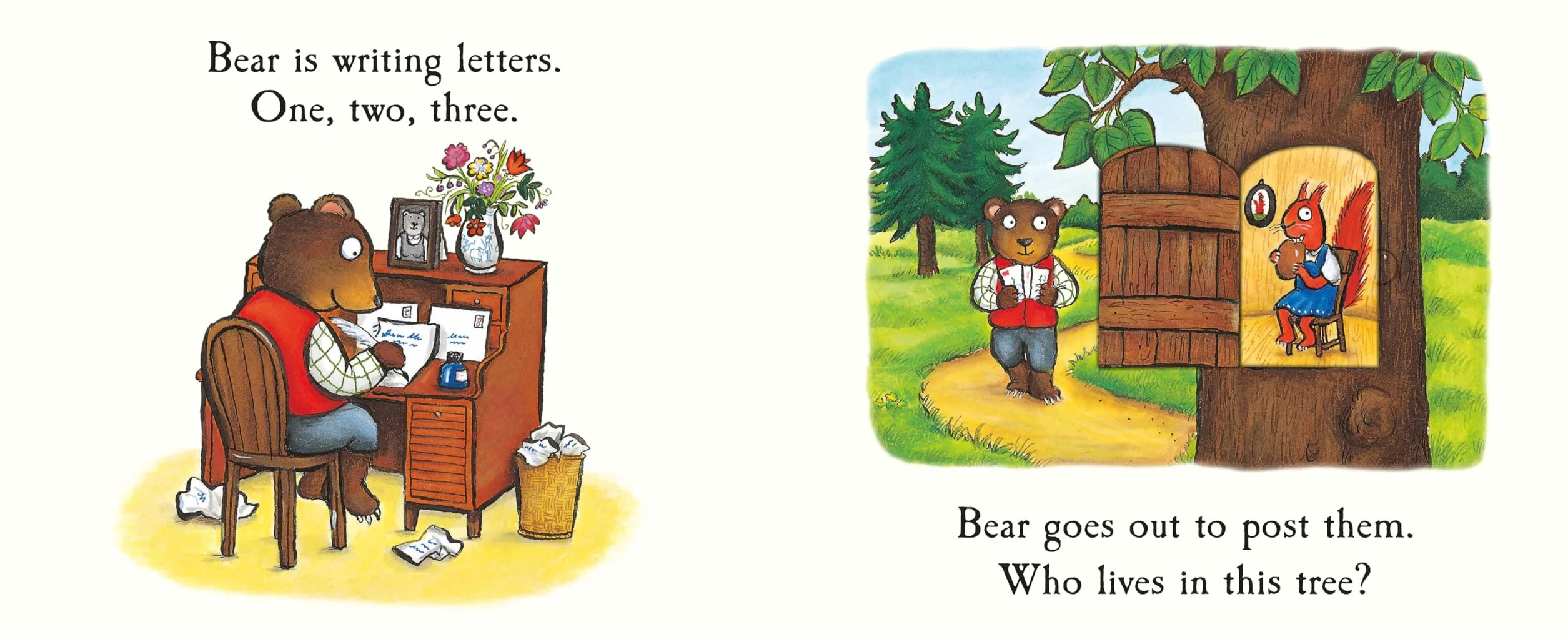 Postman Bear: A Lift-the-flap Book