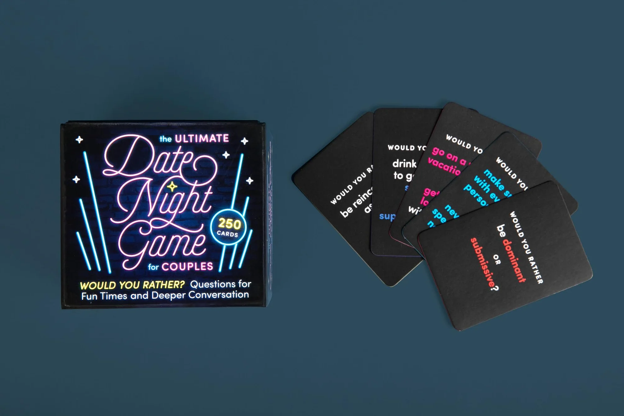 The Ultimate Date Night Game for Couples: Would You Rather? Questions for Fun Times and Deeper Conversation (Card Games for Couples)