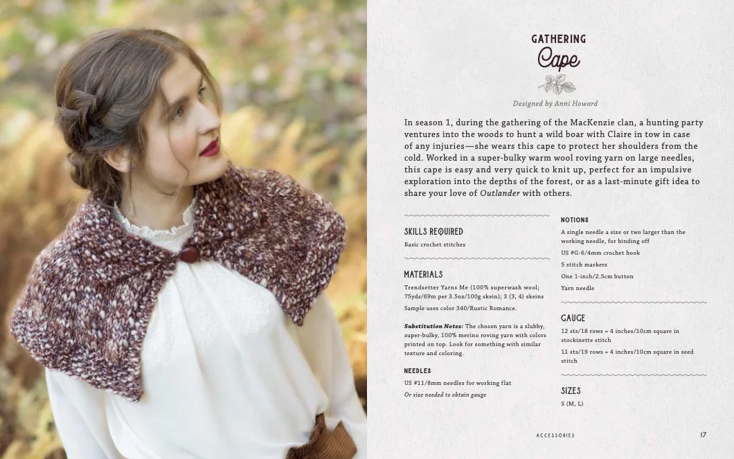 Outlander Knitting: The Official Book of 20 Knits Inspired by the Hit Series