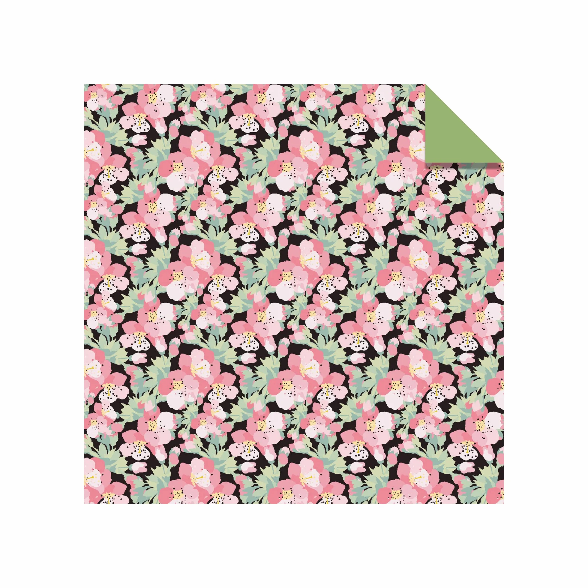 Tuttle Origami Paper Cherry Blossoms 200 Sheets 6" (15 cm) 12 Colors Instructions for 8 Projects