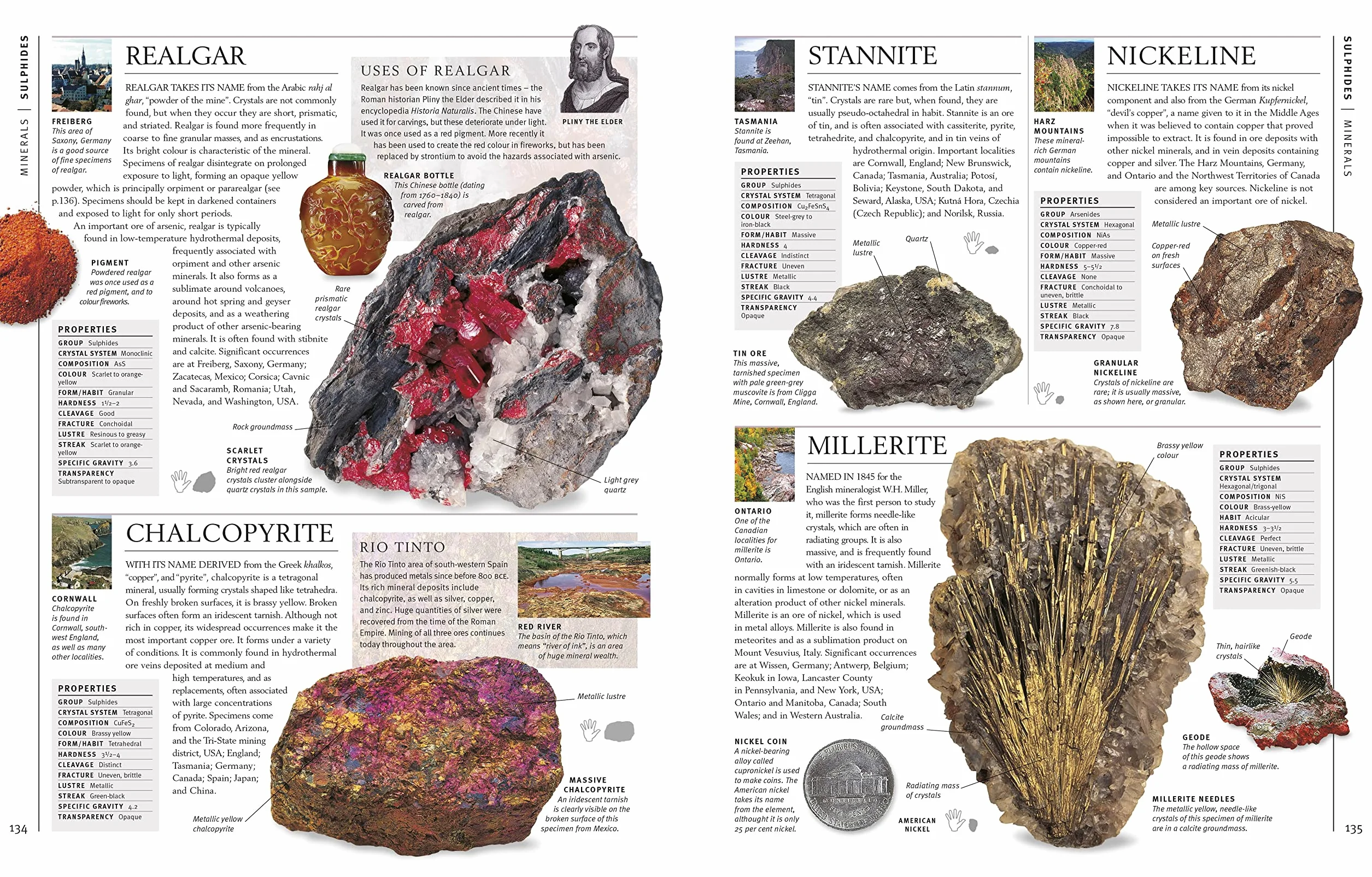 Rocks & Minerals: The Definitive Visual Guide