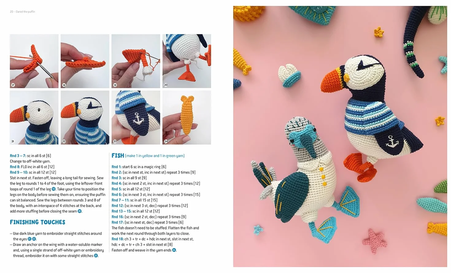 Aquatic Amigurumi 2: Crochet 15 Seashore Softies