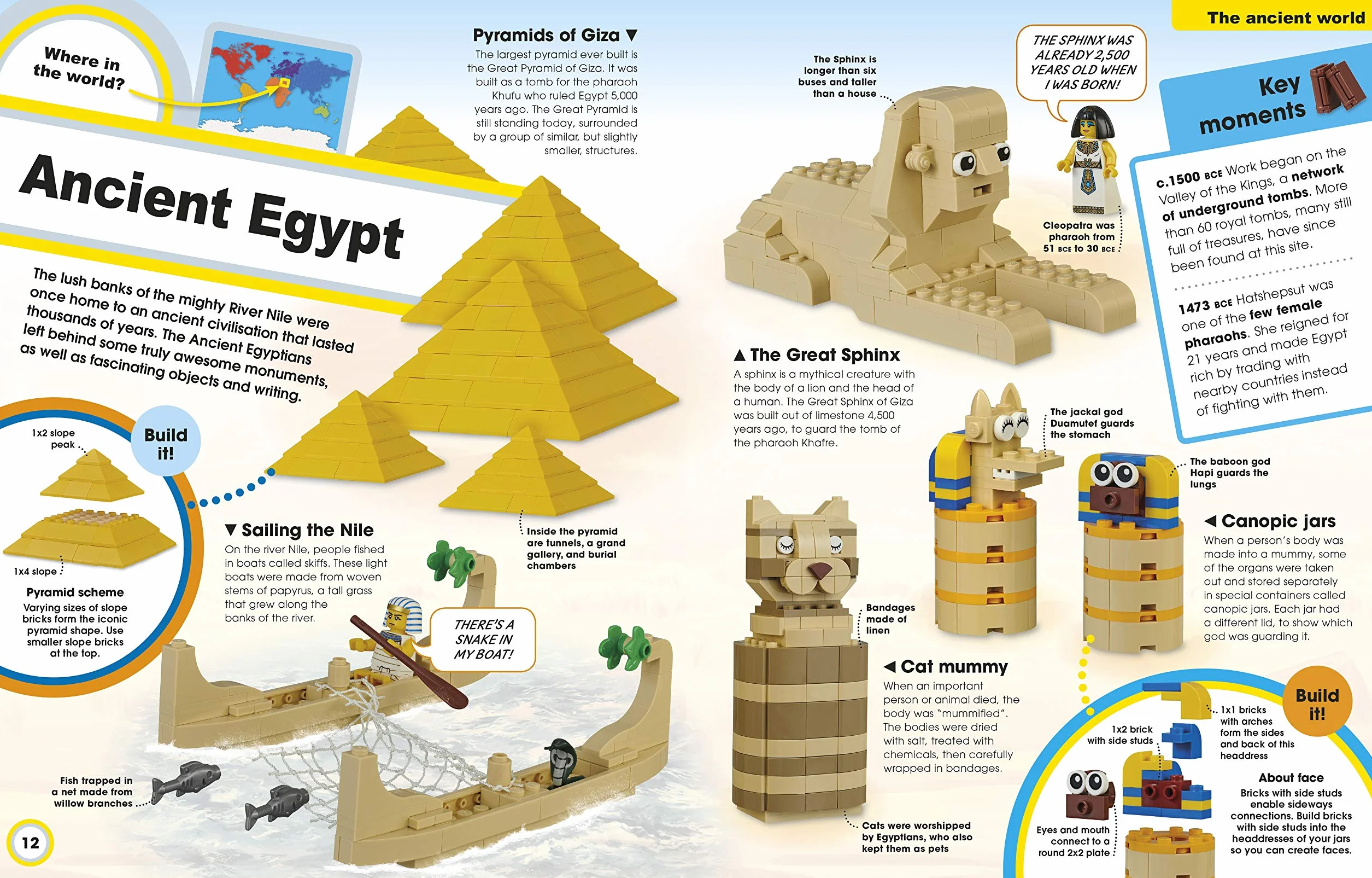 LEGO Epic History: Includes Four Exclusive LEGO Mini Models