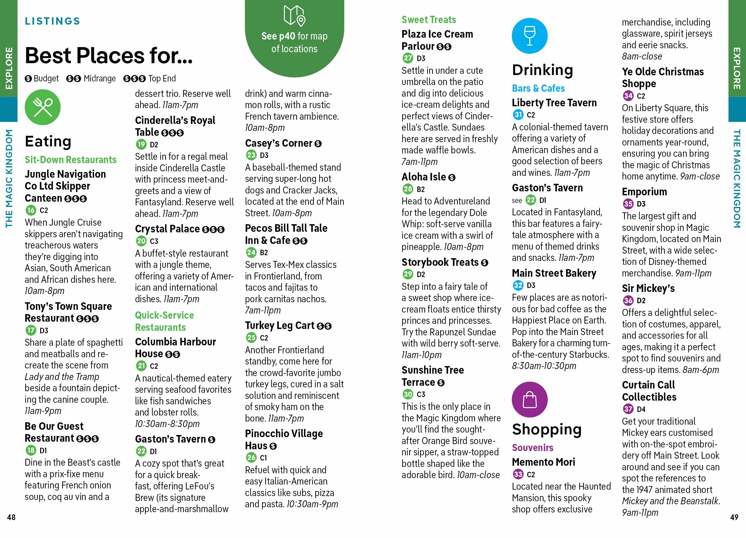 Pocket Orlando & Walt Disney World Resort 4ed -anglais-: Discover Twice the Region in Half the Time | Top Sights | Maps & Walking Tours | Covers The Magic Kingdom, Disney's Hollywood Studios and more