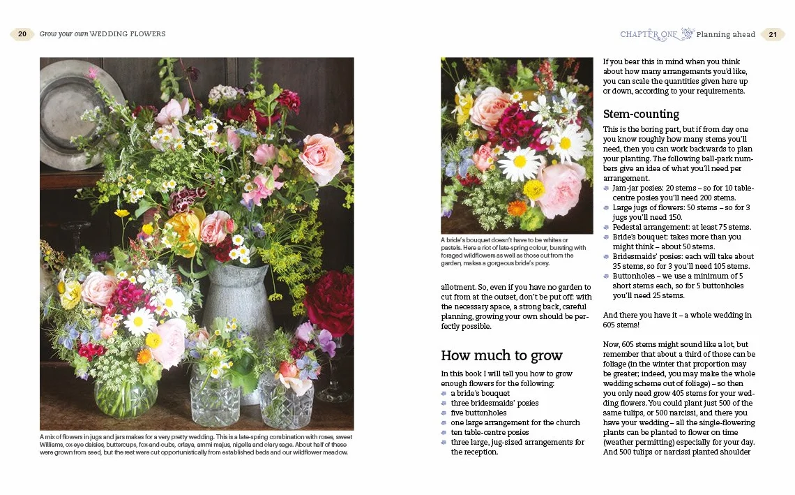 Grow your own Wedding Flowers: How to grow and arrange your own flowers for all special occasions