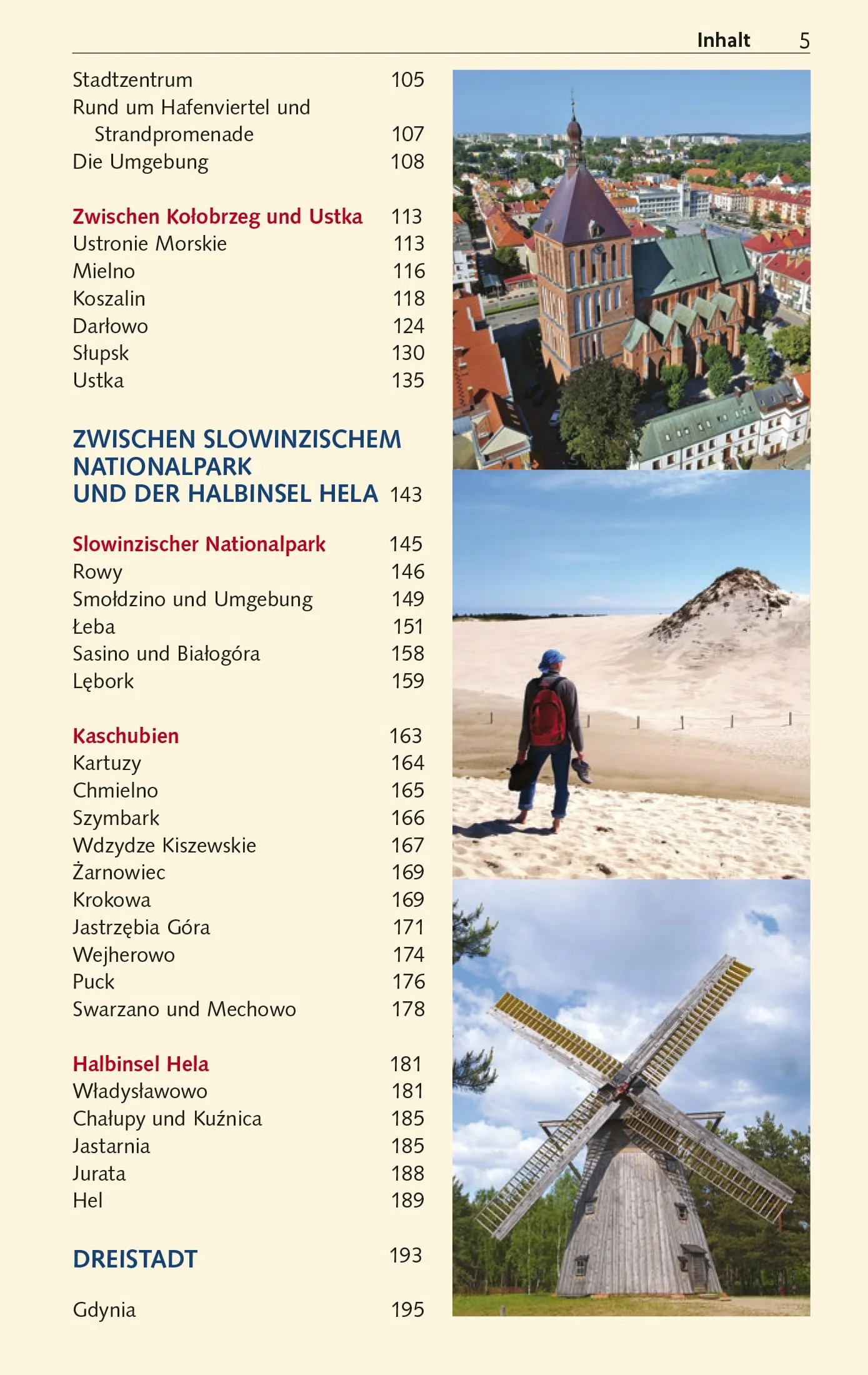 TRESCHER Reiseführer Polnische Ostseeküste: Mit Stettin, Danzig, Kaschubien und Marienburg