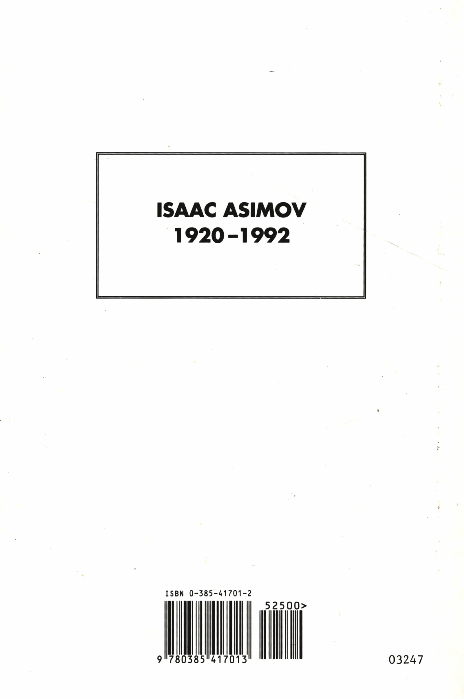 I, ASIMOV: A MEMOIR