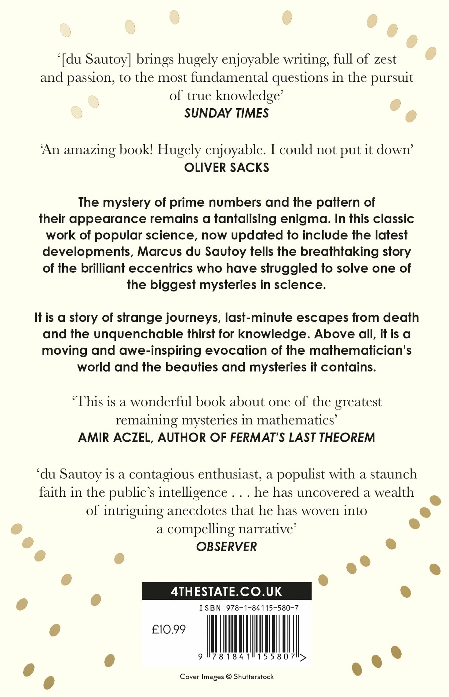 The Music of the Primes: Why an unsolved problem in mathematics matters