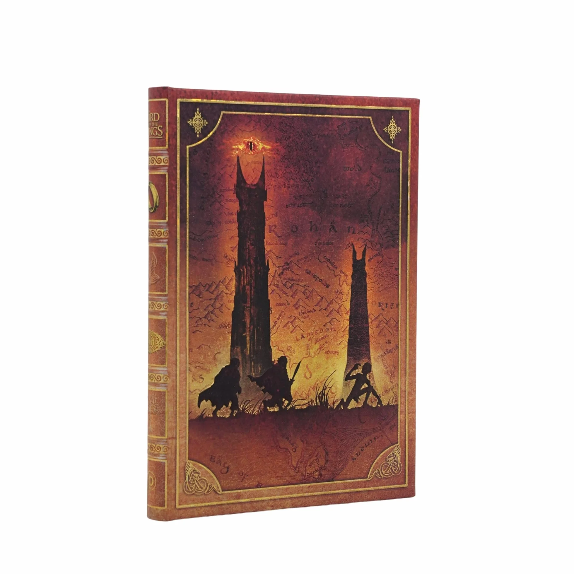 The Quest Continues (The Lord of the Rings Collection) Journal Midi Unlined (Elastic Band Closure)