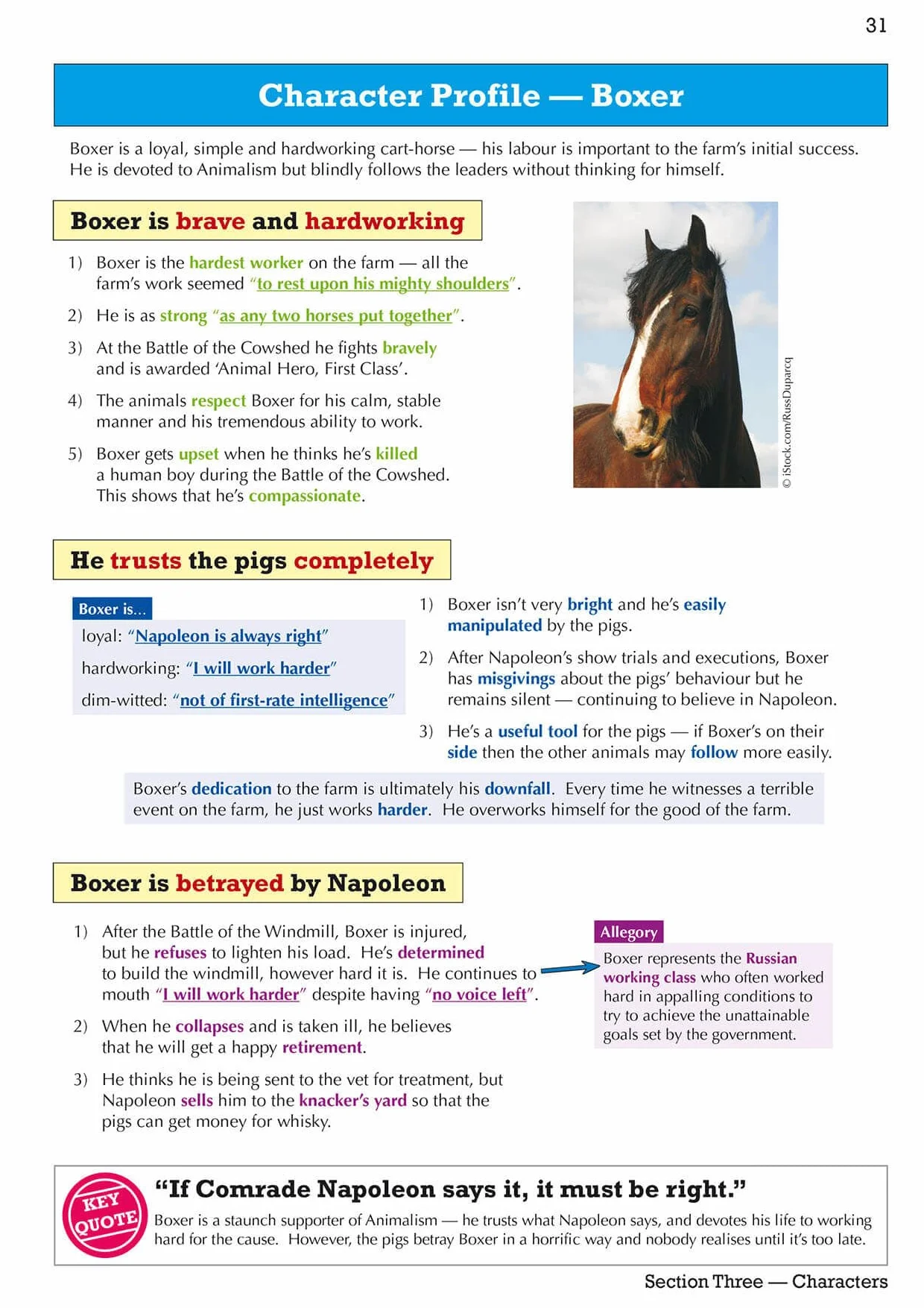 Grade 9-1 GCSE English Text Guide - Animal Farm