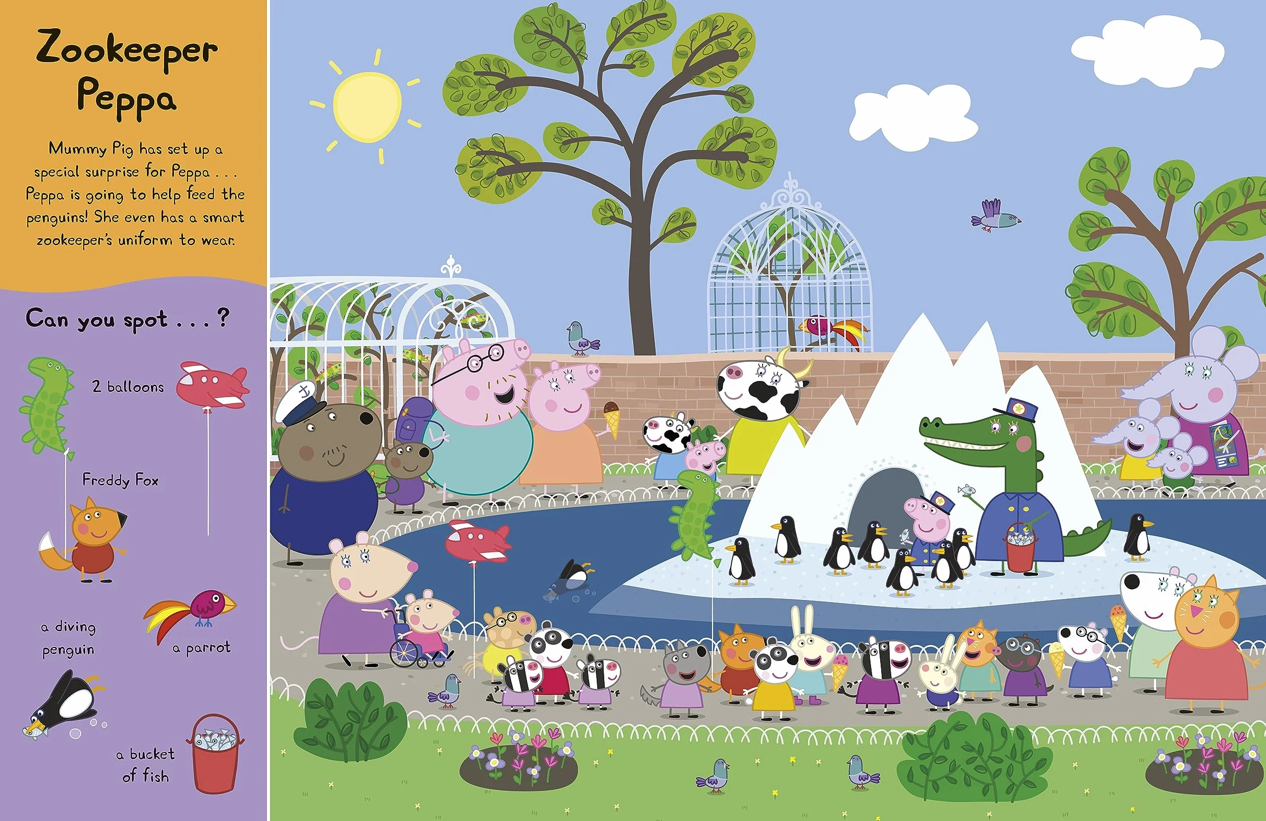 Peppa Pig: Where’s Peppa at the Zoo?: A Search-and-Find Book