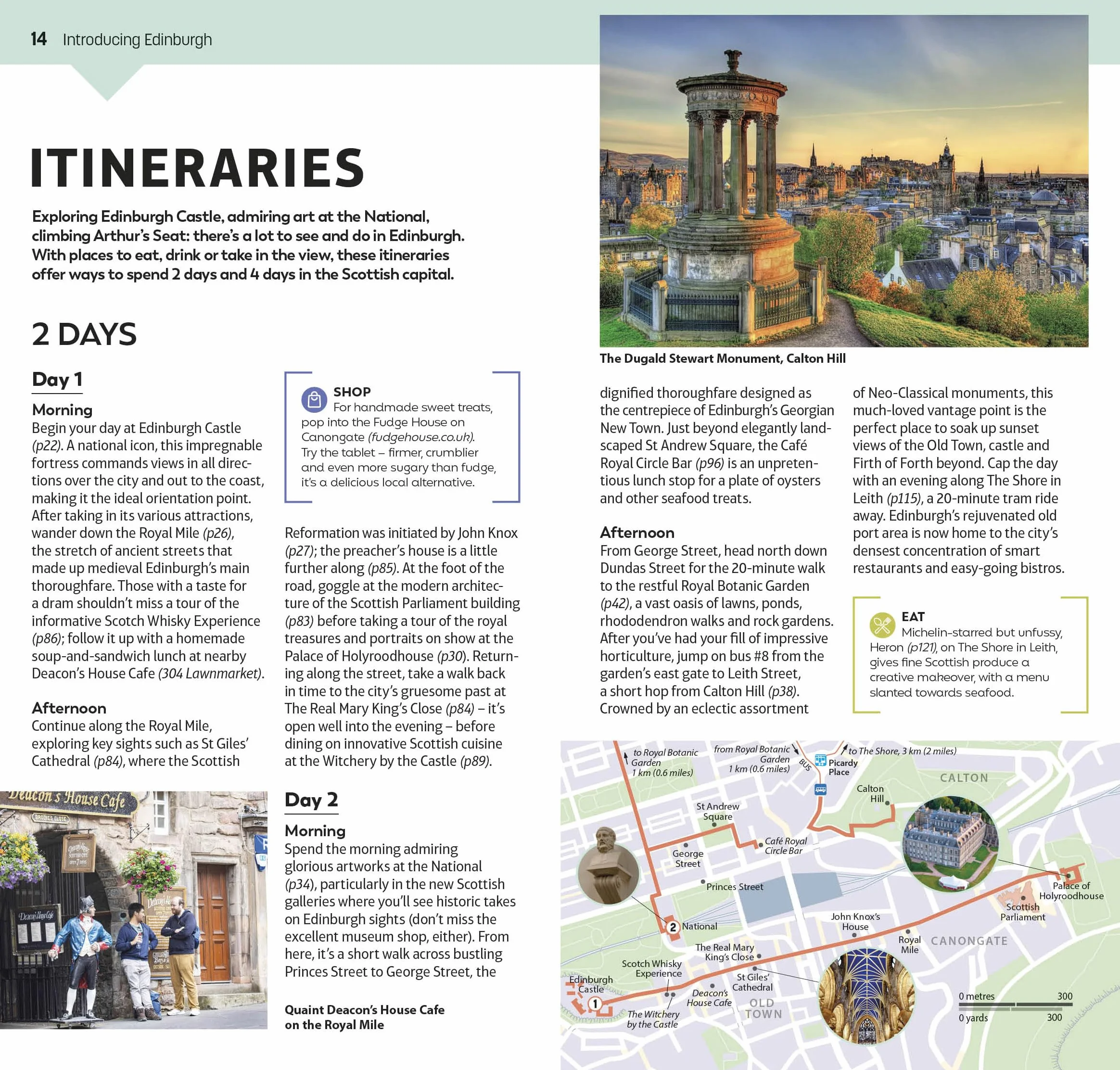 DK Top 10 Edinburgh: Top 10 lists for your perfect trip, plus an all-weather folded map