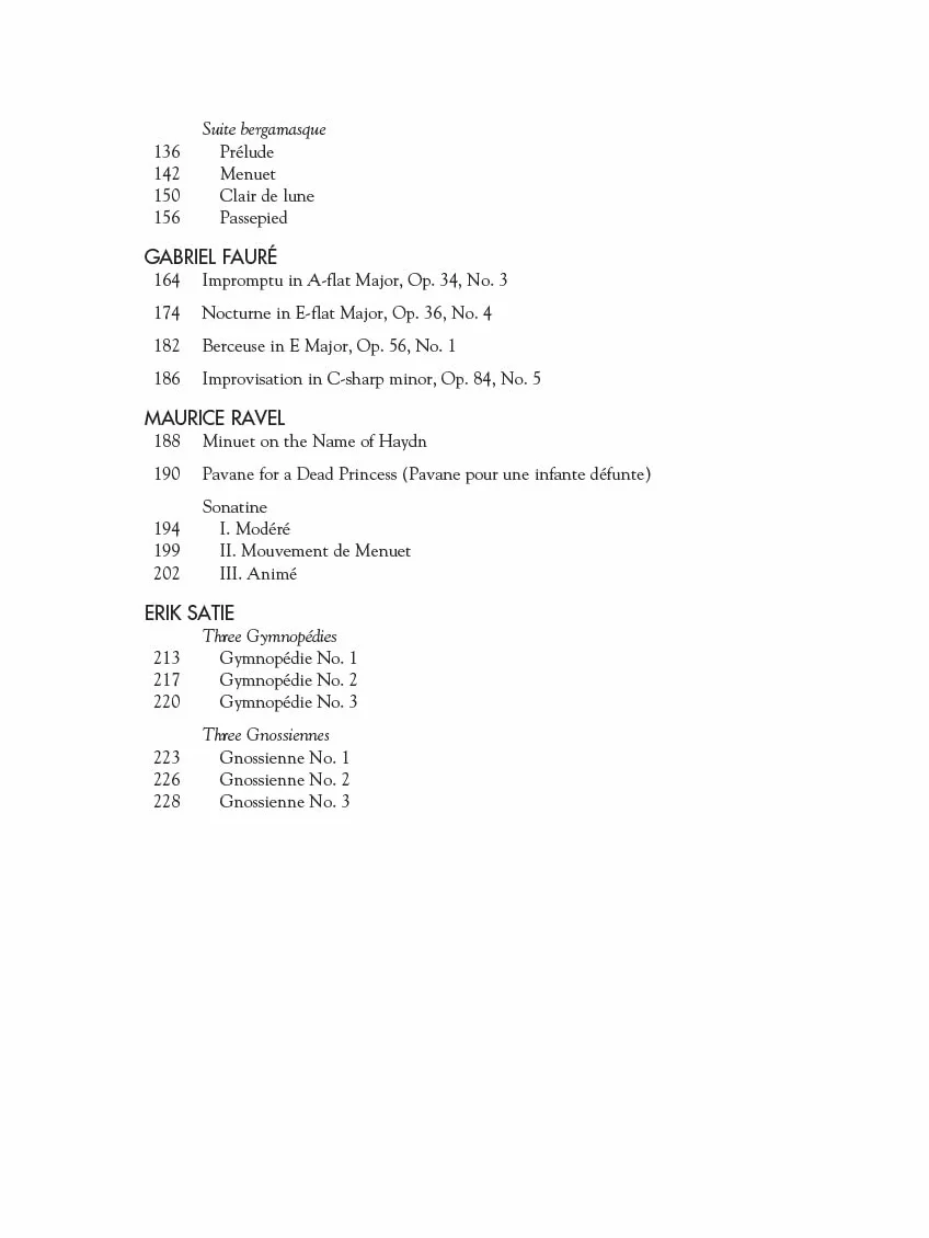 The French Piano Collection - 48 Pieces by Chaminade, Couperin, Debussy, Faure, Ravel, and Satie: Schirmer's Library of Musical Classics Volume 2118