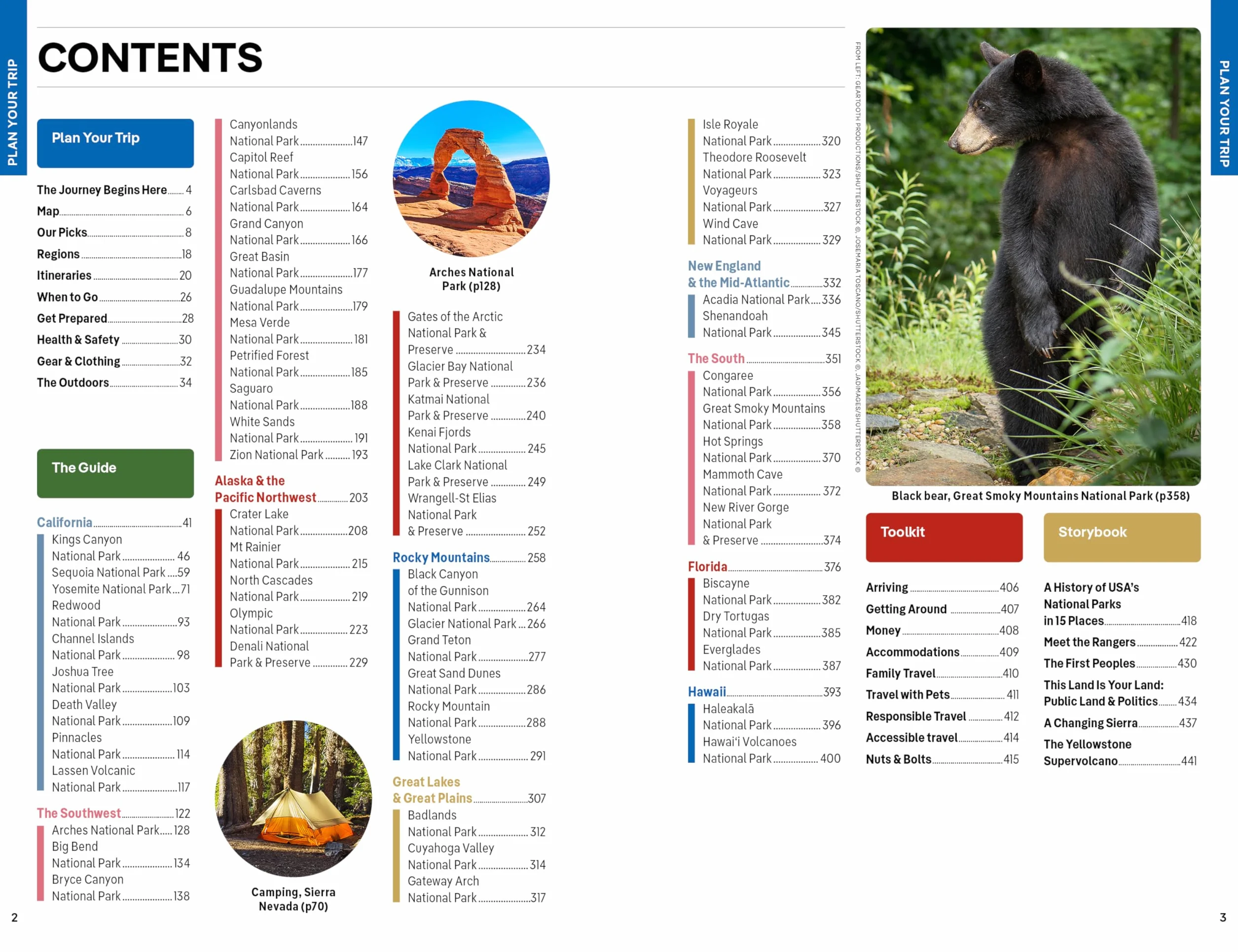 USA's National Parks 4ed -anglais-