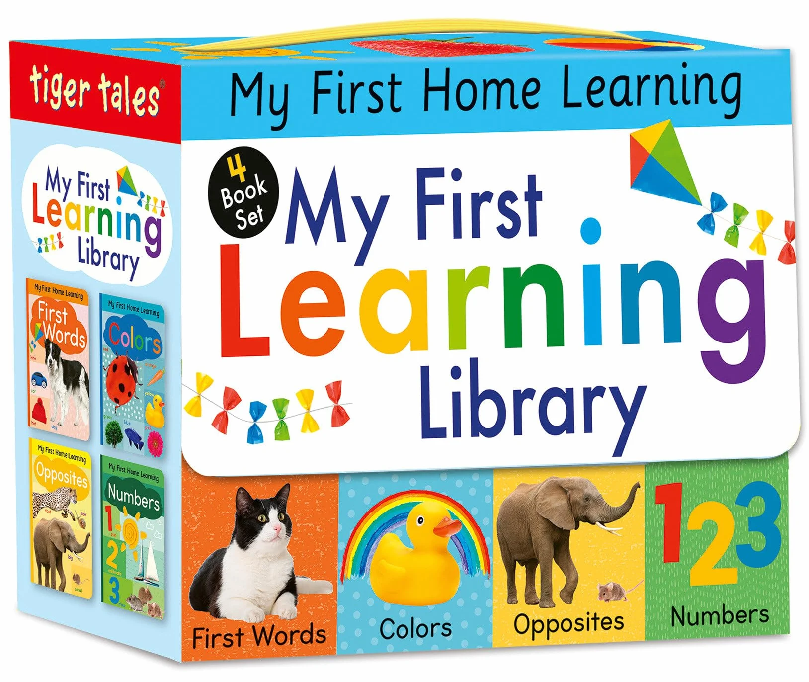 My First Learning Library 4-Book Boxed Set: Includes First Words, Colors, Opposites, and Numbers