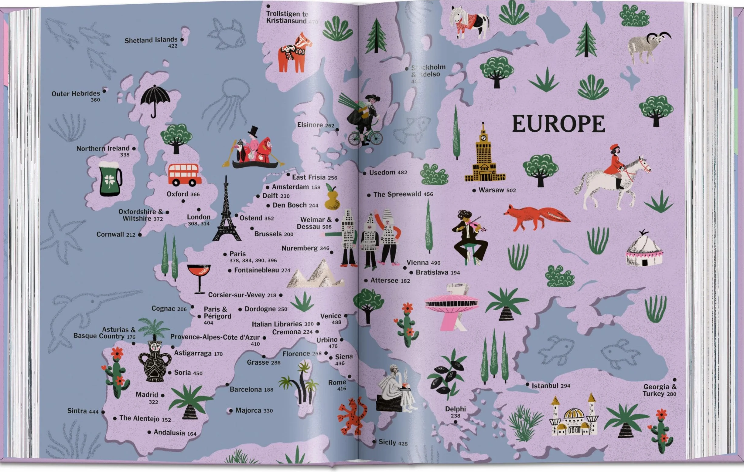 The New York Times. Cultured Traveler. 100 Trips for Curious Minds from Agadir to Yogyakarta