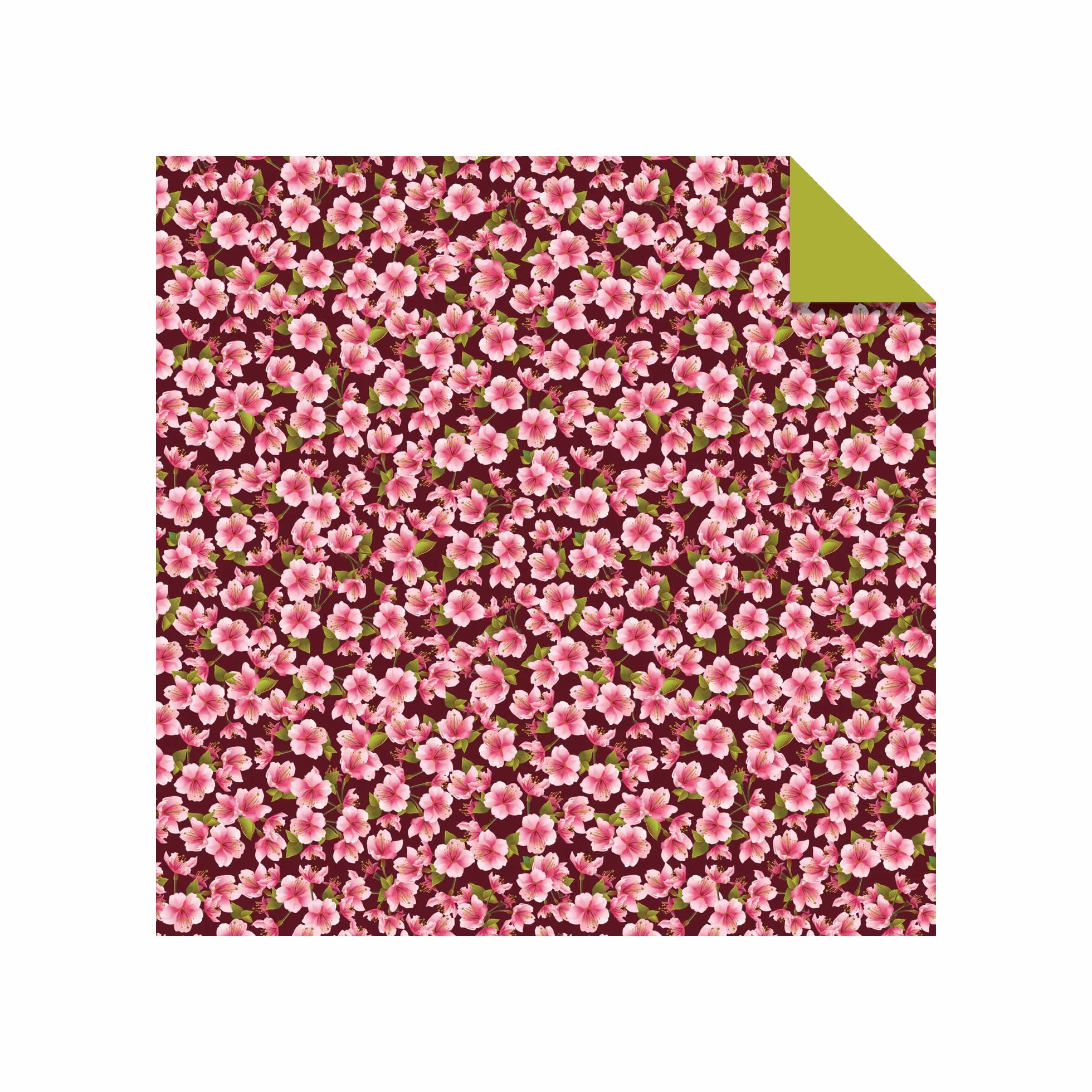 Tuttle Origami Paper Cherry Blossoms 200 Sheets 6" (15 cm) 12 Colors Instructions for 8 Projects