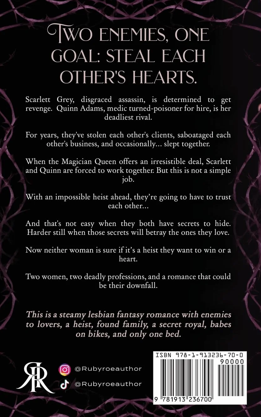 A Game of Hearts and Heists: A Steamy Lesbian Fantasy Romance: 1