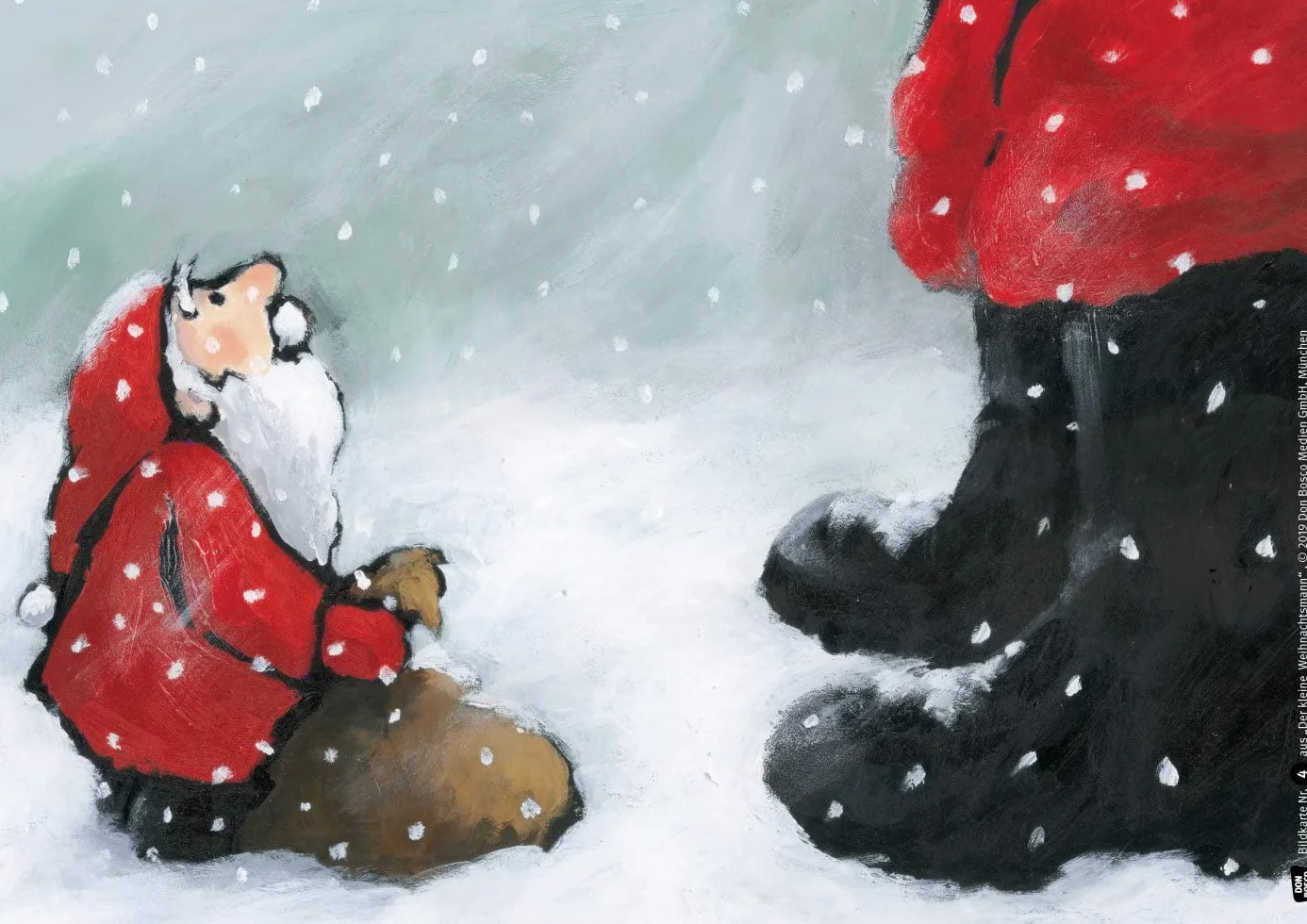 Der kleine Weihnachtsmann. Kamishibai Bildkartenset.: Entdecken - Erzählen - Begreifen: Bilderbuchgeschichten.