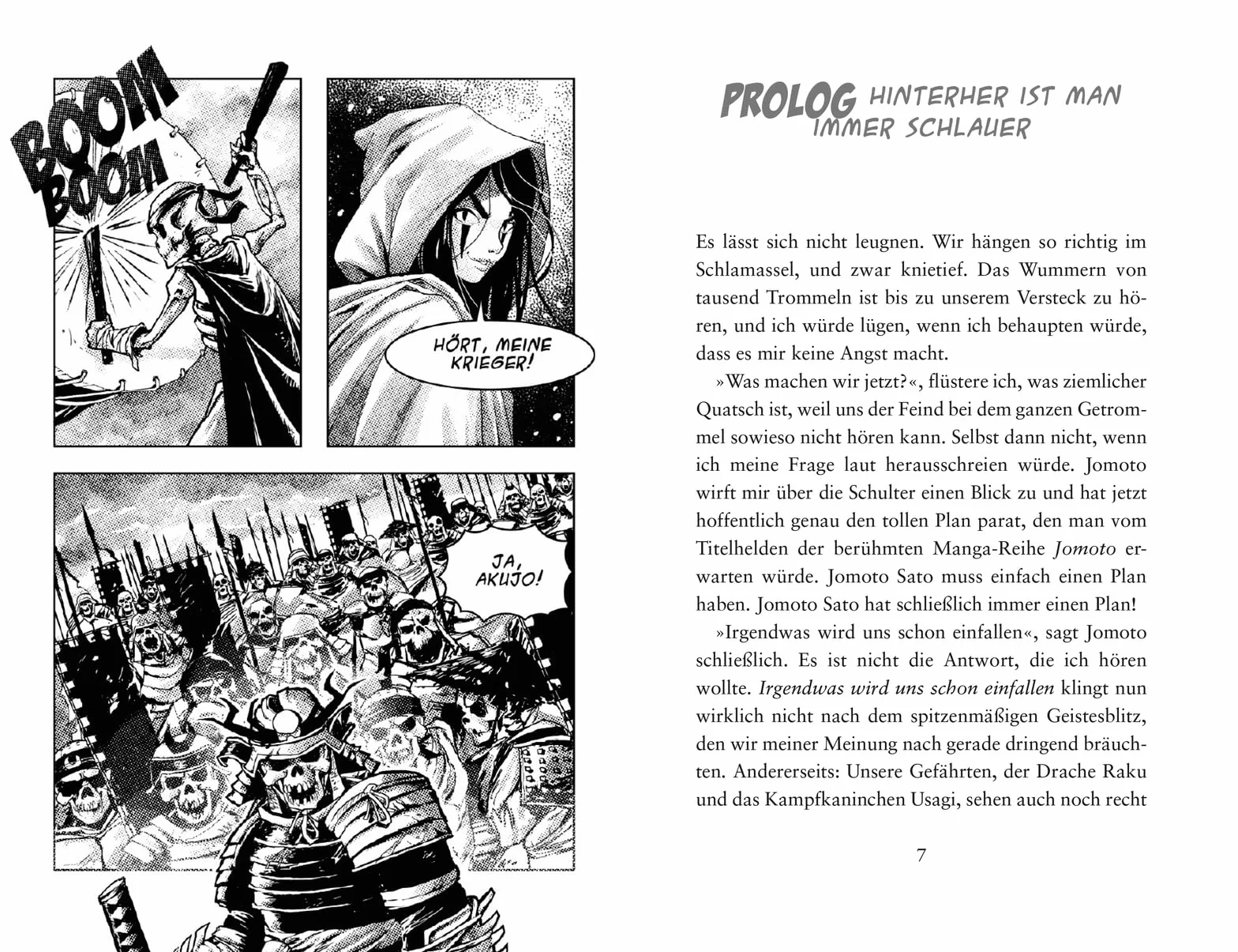 Jo & Jomoto - Angriff der Ninja: Band 2 der actionreichen Abenteuerreihe mit Manga-Illustrationen für Kinder ab 10 Jahren