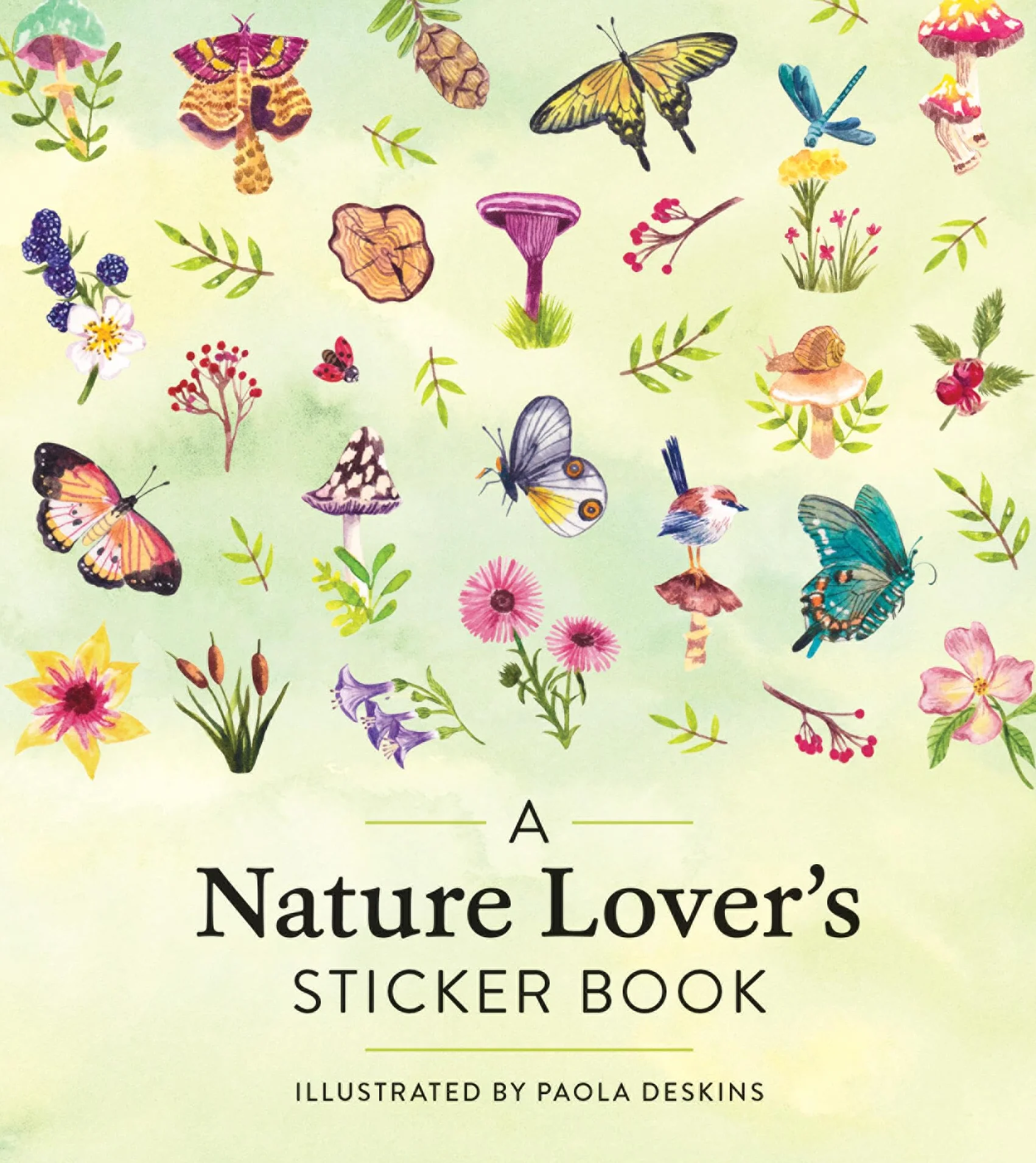 A Nature Lover's Sticker Book