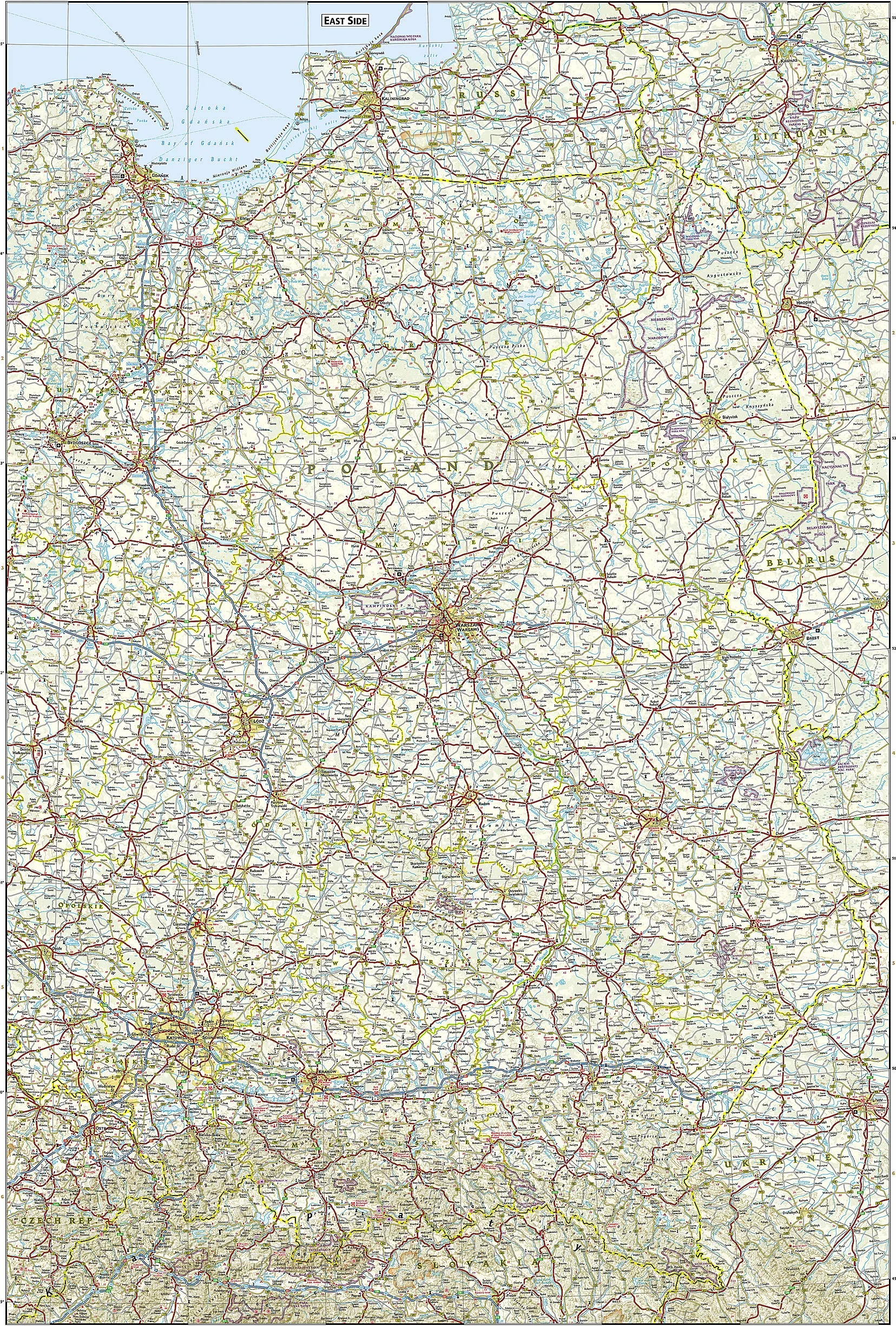 Poland Adventure Maps: 3330