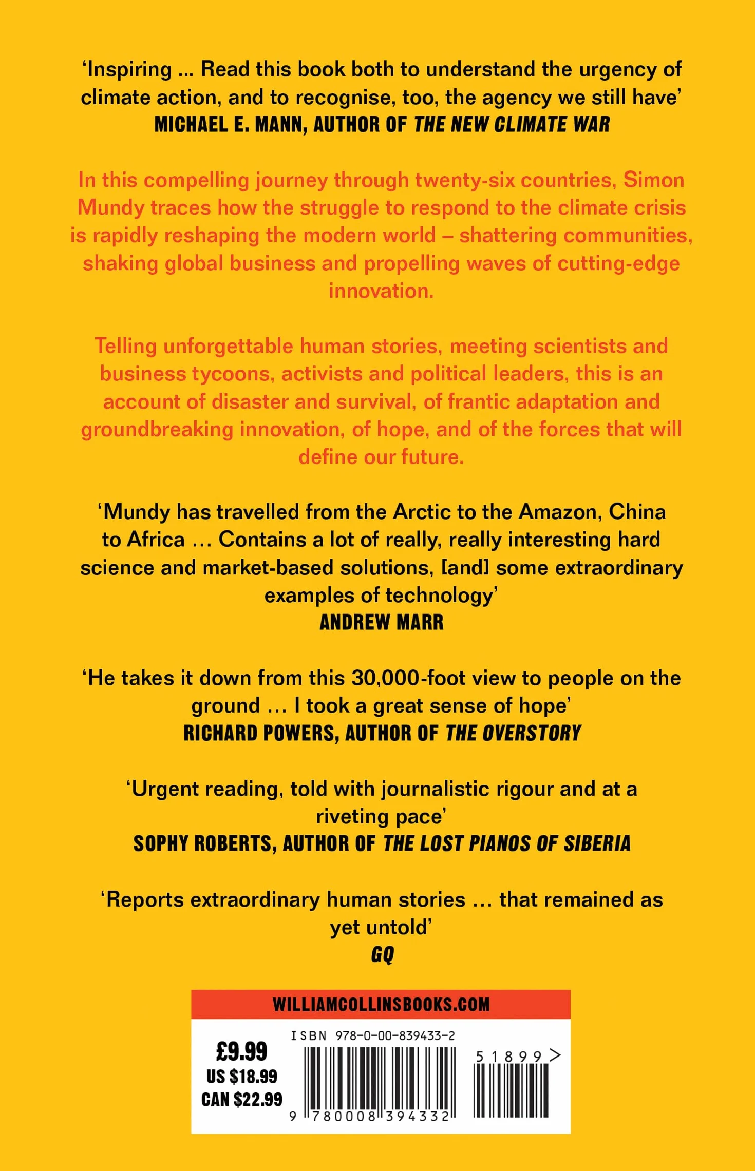 Race for Tomorrow: A Journey Through the Front Lines of the Climate Fight