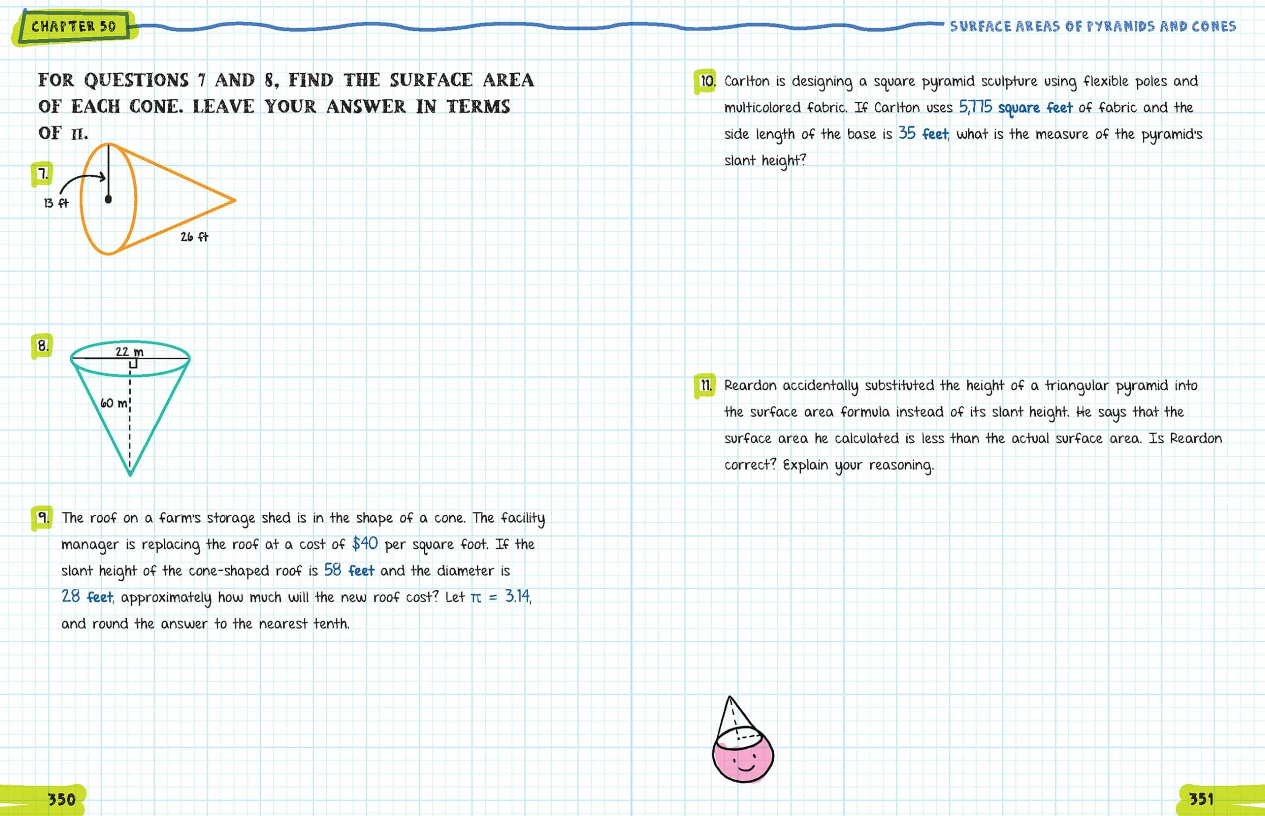Big Fat High School Geometry Workbook: 400+ Geometry Practice Exercises