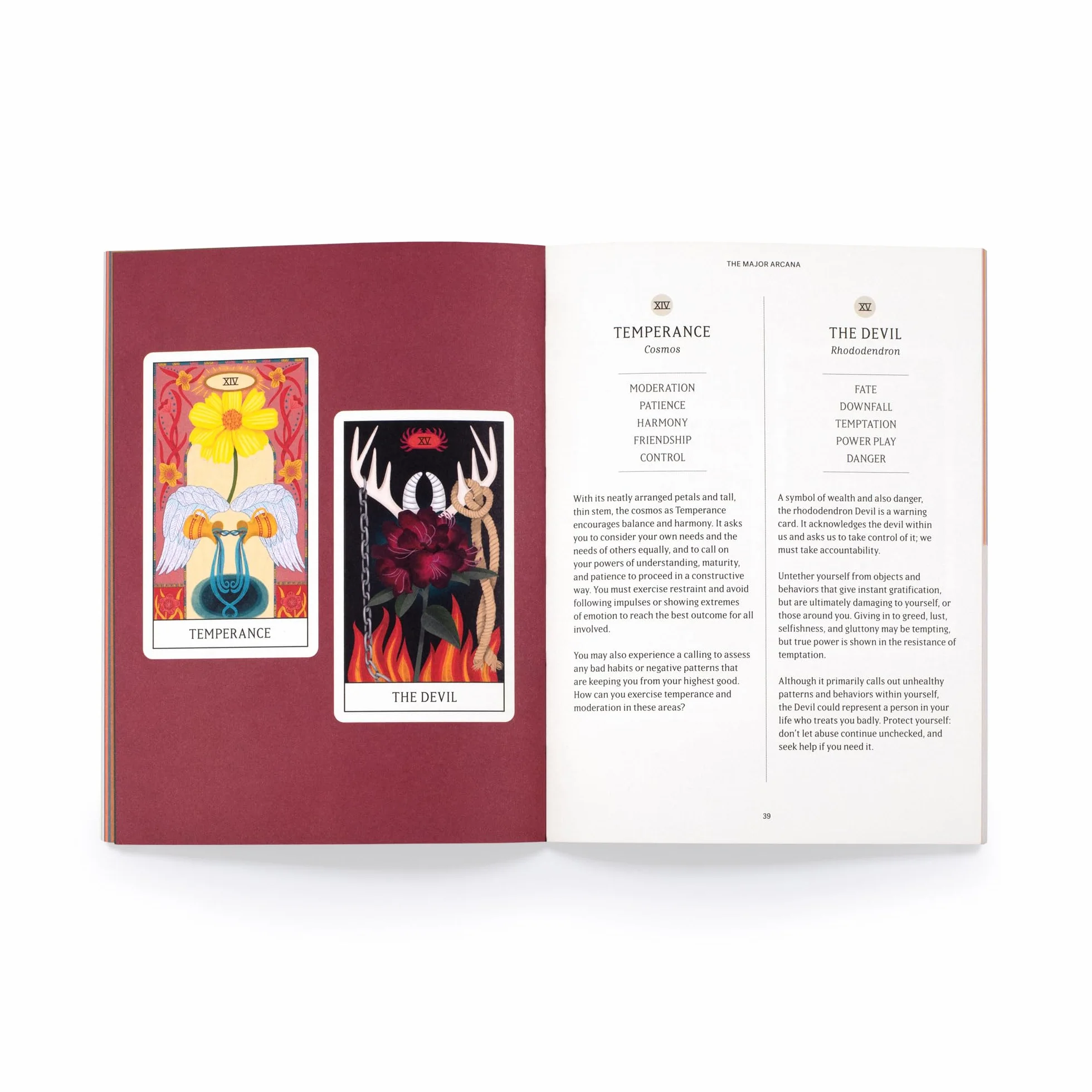 Floral Tarot: 78-Card Deck and Guidebook