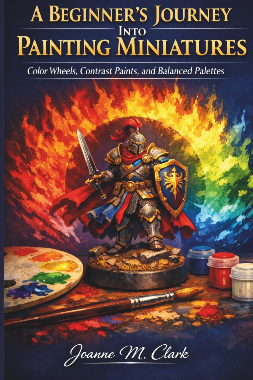 A Beginner's Journey Into Painting Miniatures: Color Wheels, Contrast Paints, and Balanced Palettes