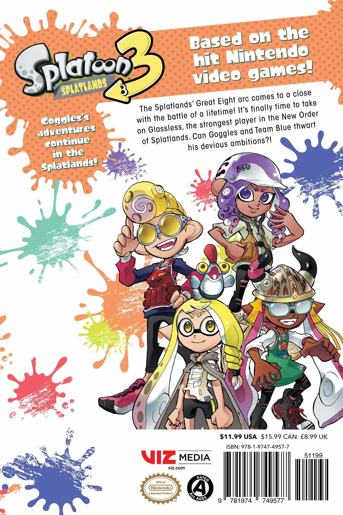 Splatoon 3: Splatlands, Vol. 3
