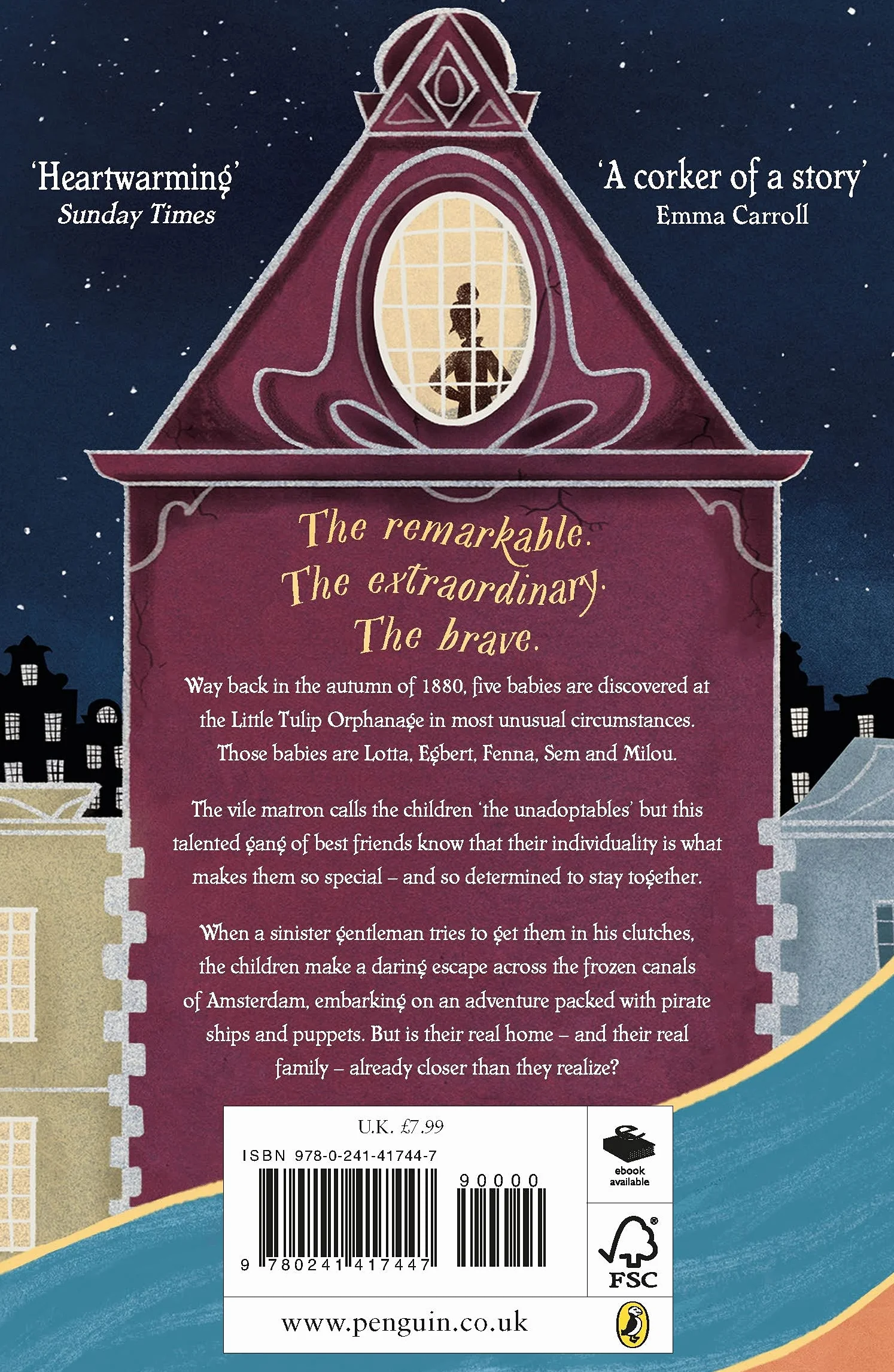 The Unadoptables: Five fantastic children on the adventure of a lifetime