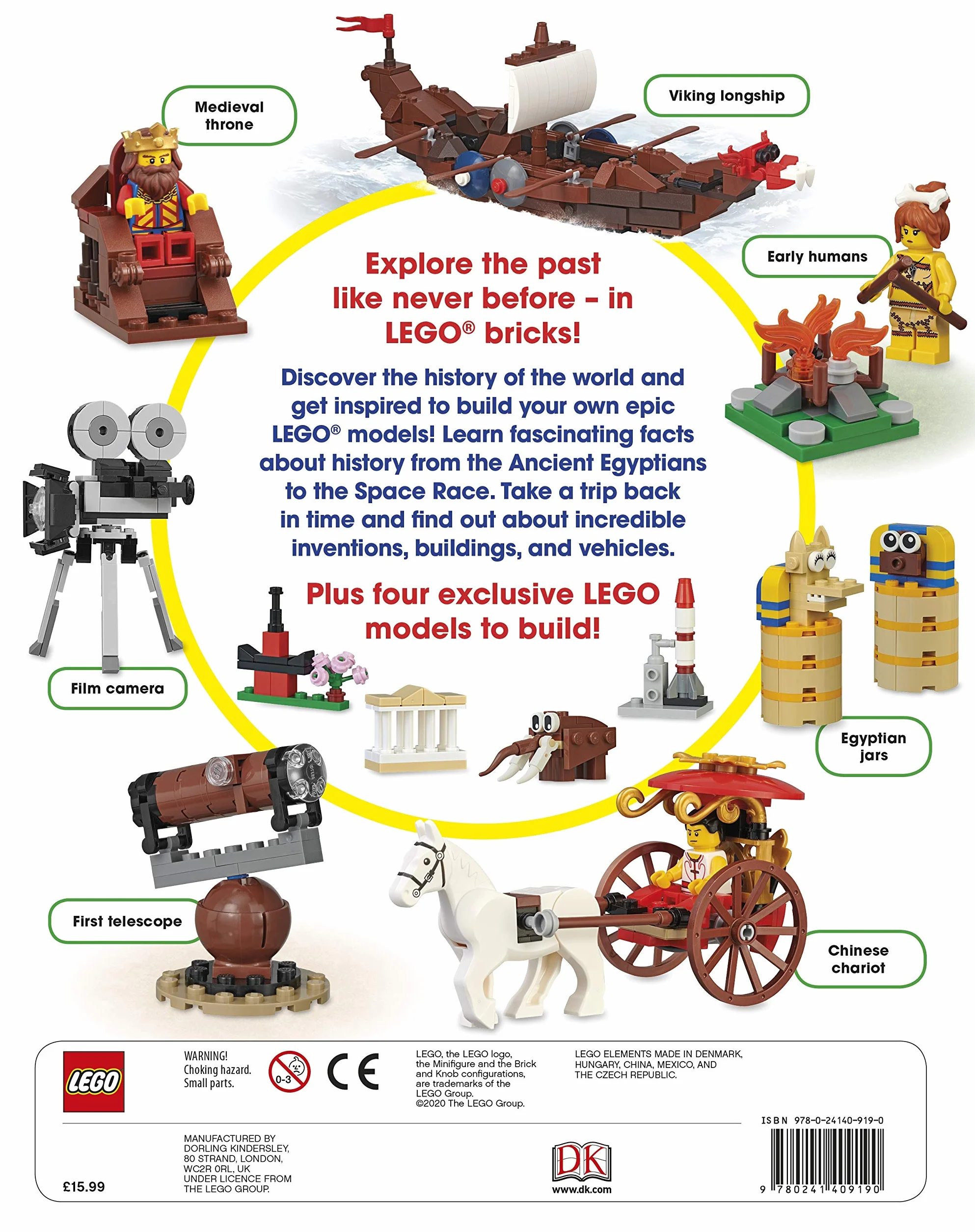 LEGO Epic History: Includes Four Exclusive LEGO Mini Models