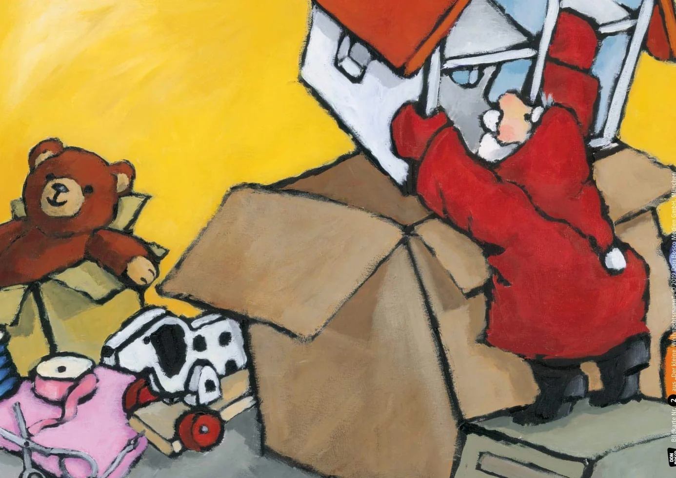 Der kleine Weihnachtsmann. Kamishibai Bildkartenset.: Entdecken - Erzählen - Begreifen: Bilderbuchgeschichten.